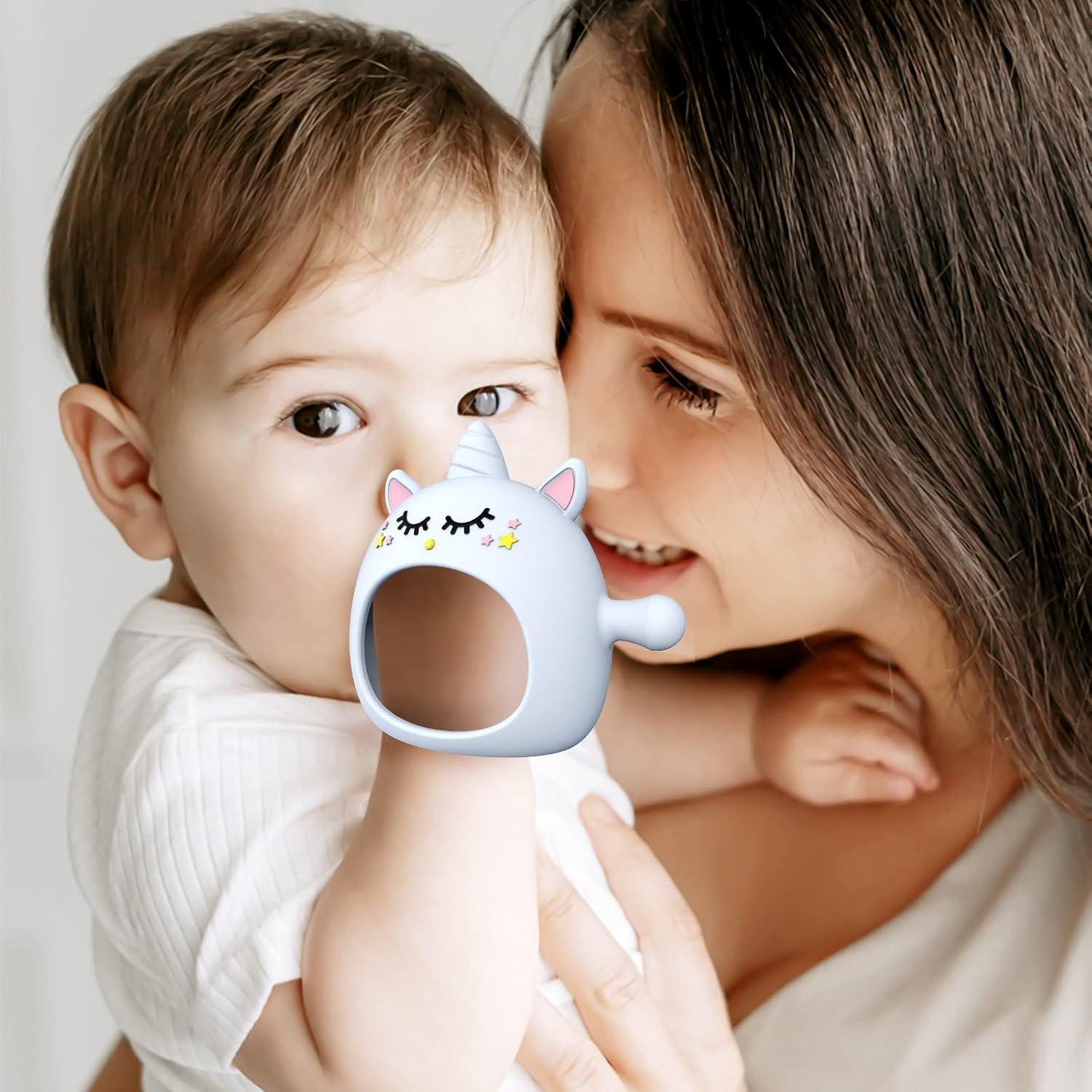 Mordedor para Bebés Unicornio Tinabless Silicona 0-12 Meses