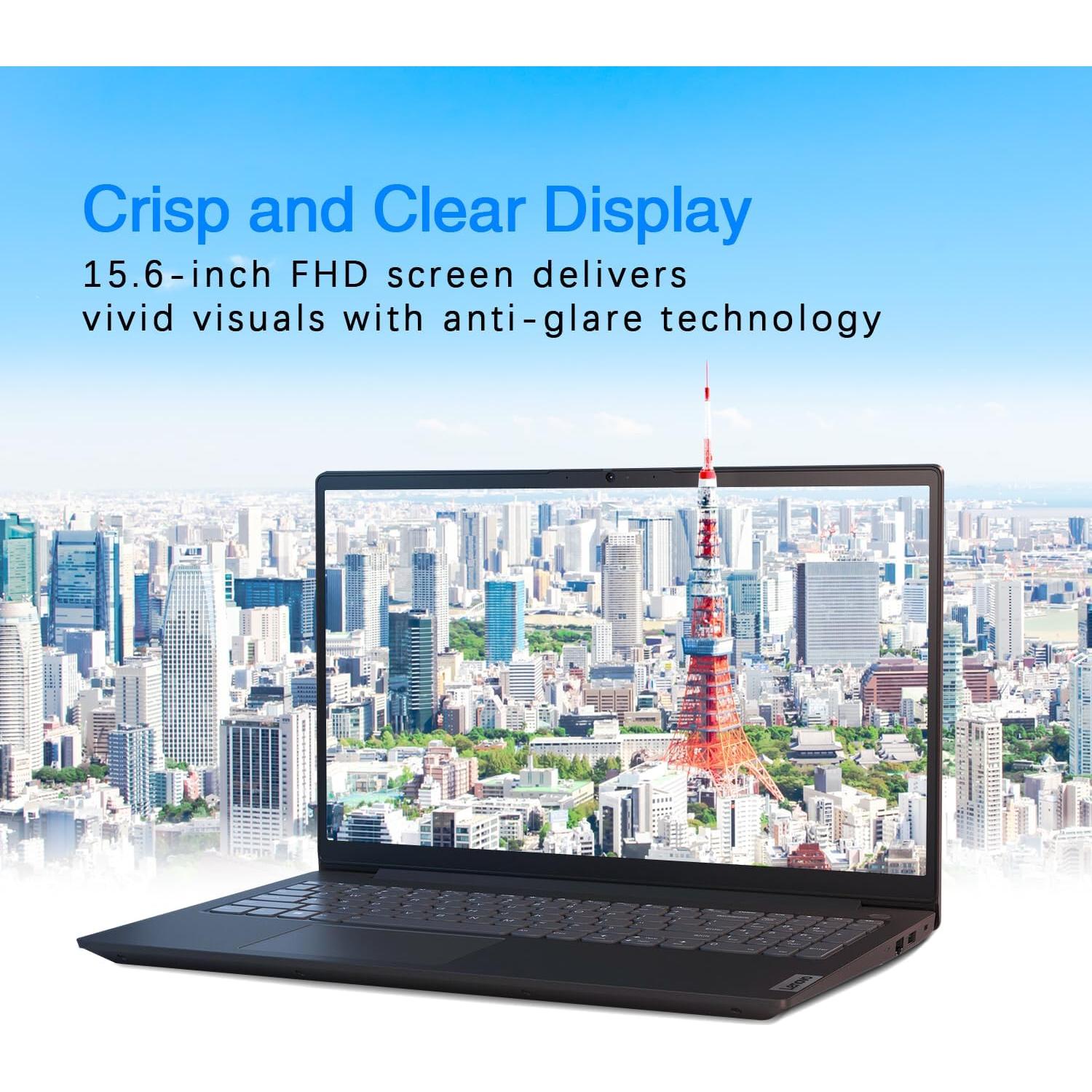 Laptop Lenovo V15 | Intel Celeron 4 núcleos | 16GB RAM | 1TB SSD | 15.6" FHD | Windows 11 Pro