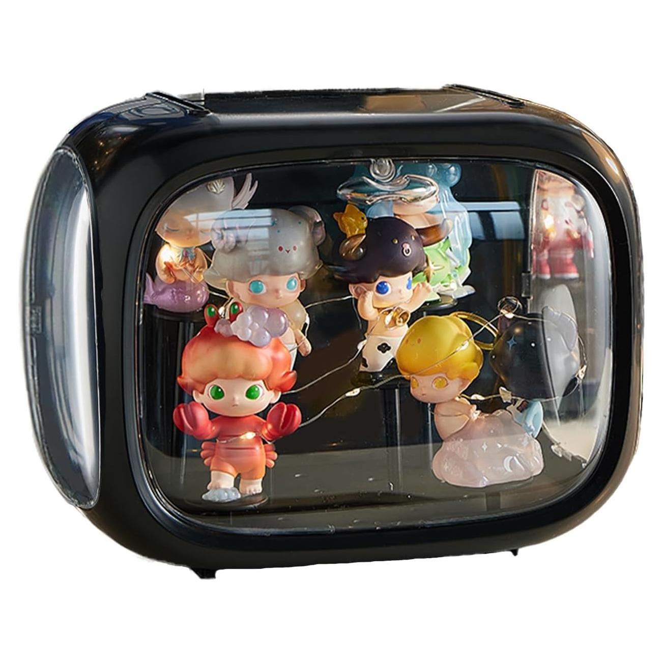 Caja de exhibición acrílica WMM con luz ajustable 24.1x15.2cm