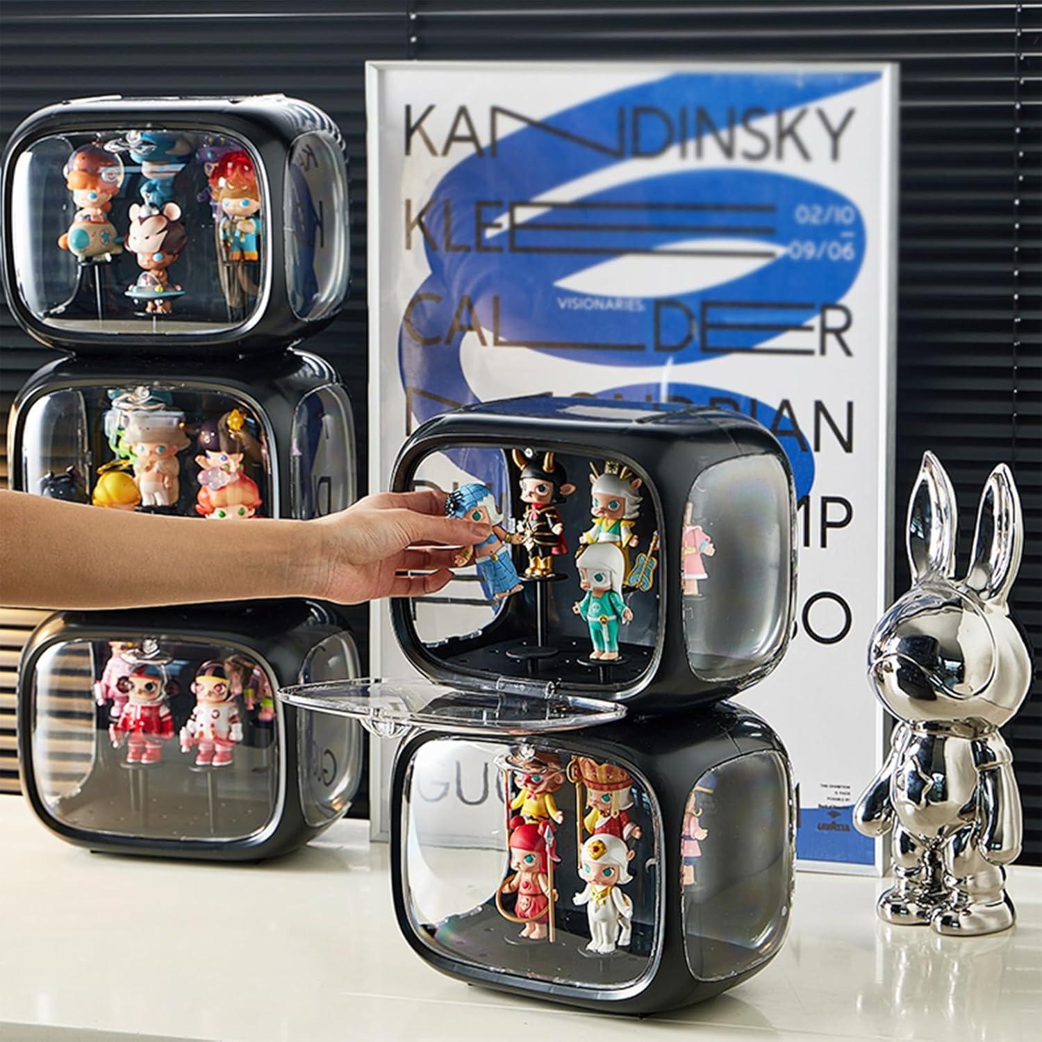 Caja de exhibición acrílica WMM con luz ajustable 24.1x15.2cm