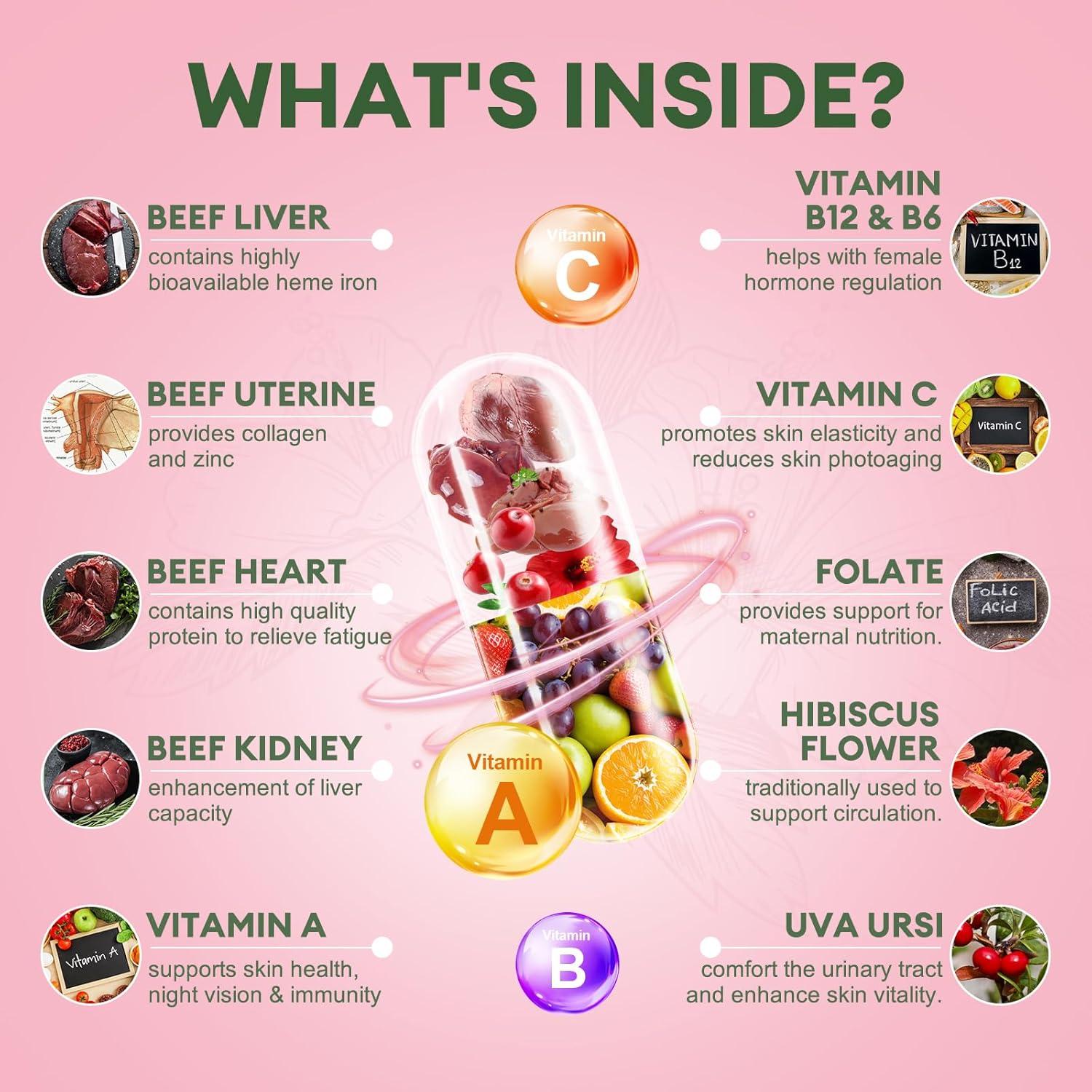 Suplemento de Órganos de Res Totaria 120 Cápsulas - Energía y Hormonas