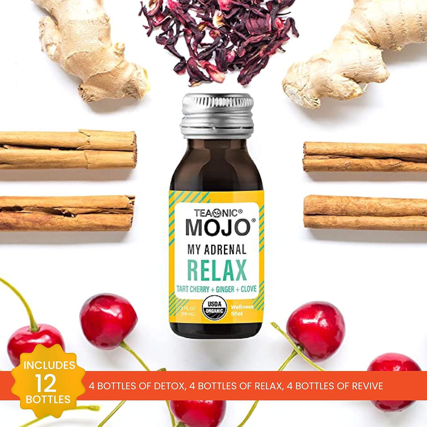 Shots de Bienestar Orgánicos Teaonic - Paquete Variado 12x59ml