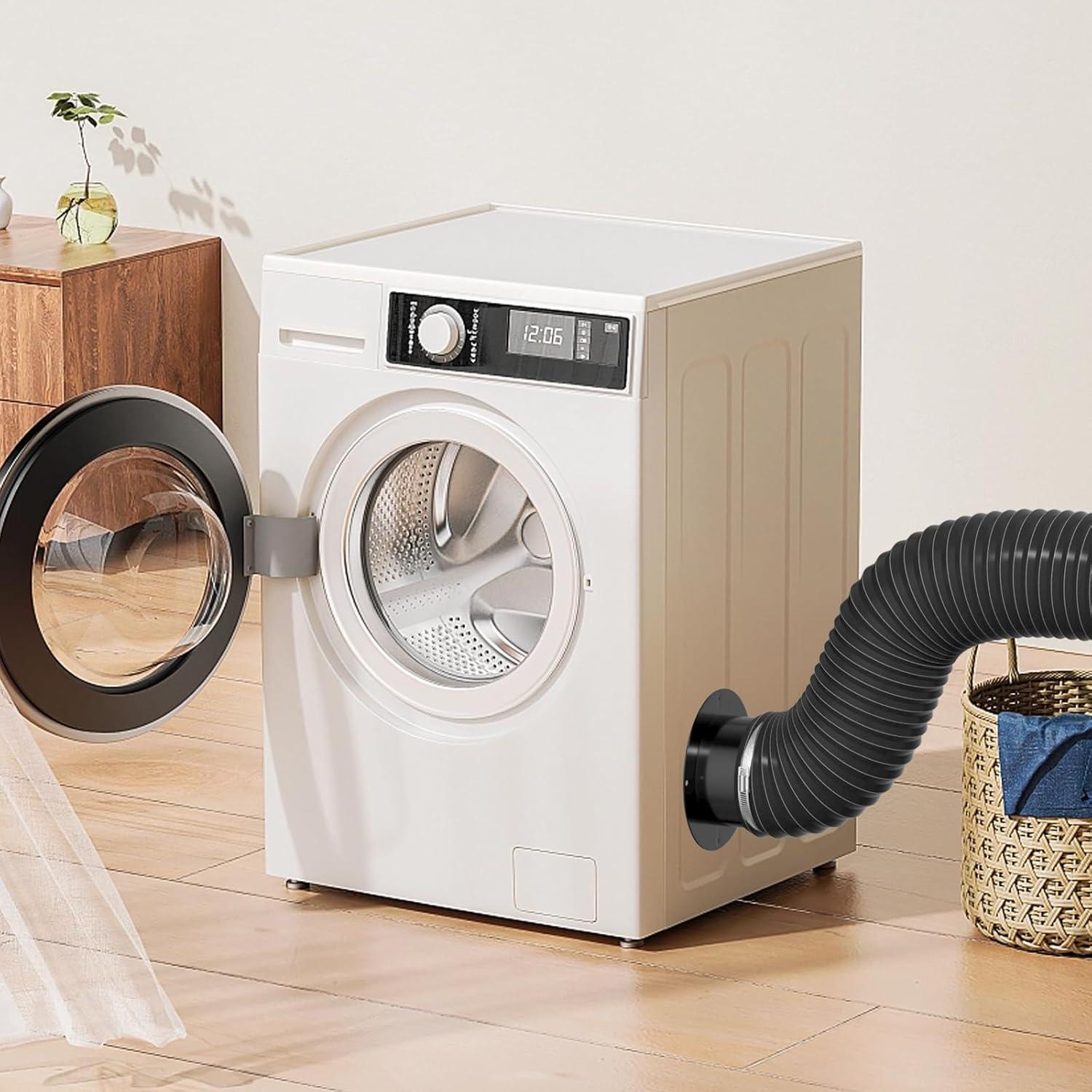 Conector de Ducto 3" Hon&Guan ABS Negro para Ventilación