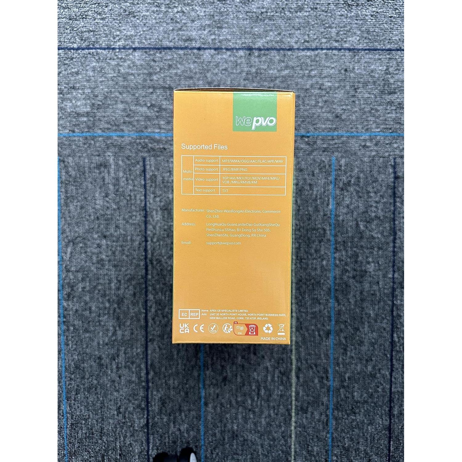 Proyector Mini Wepvo YG300Plus 1080P Portátil Verde Menta