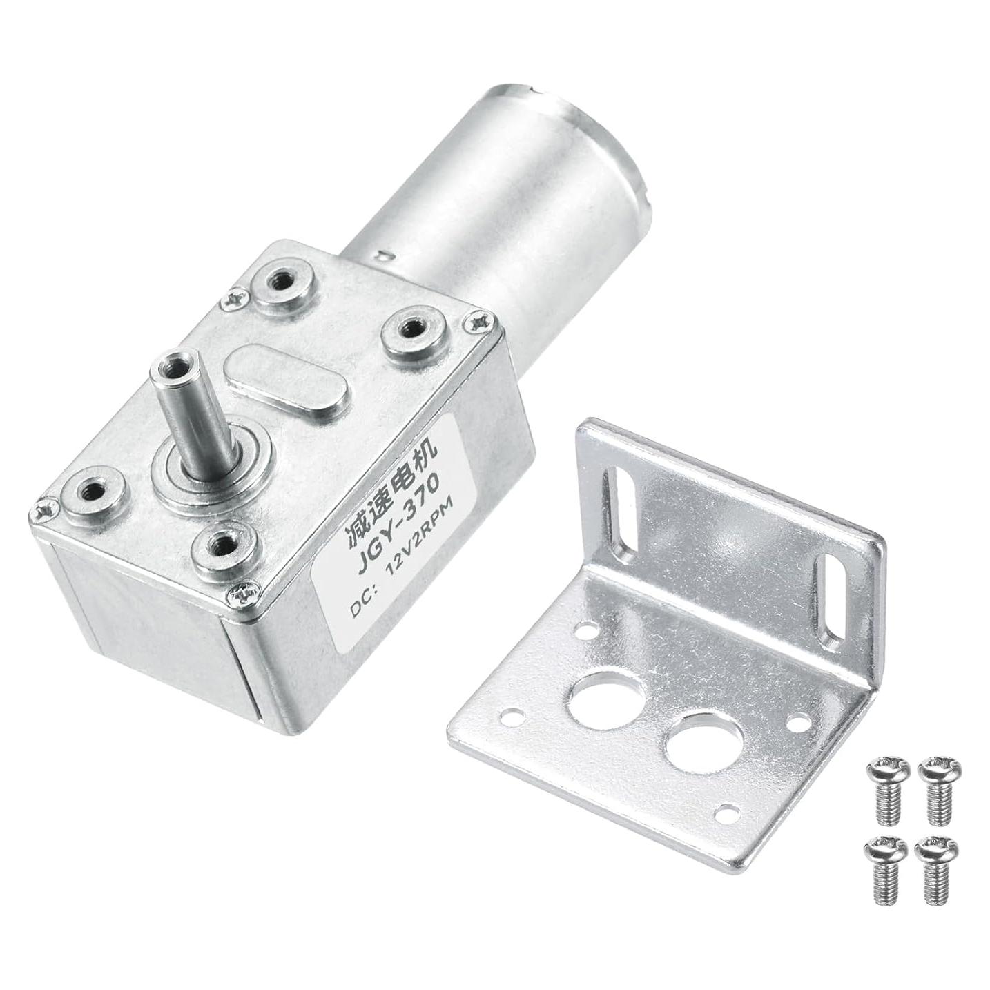 Motor Eléctrico Reversible MECCANIXITY 12V 2 RPM Engranaje