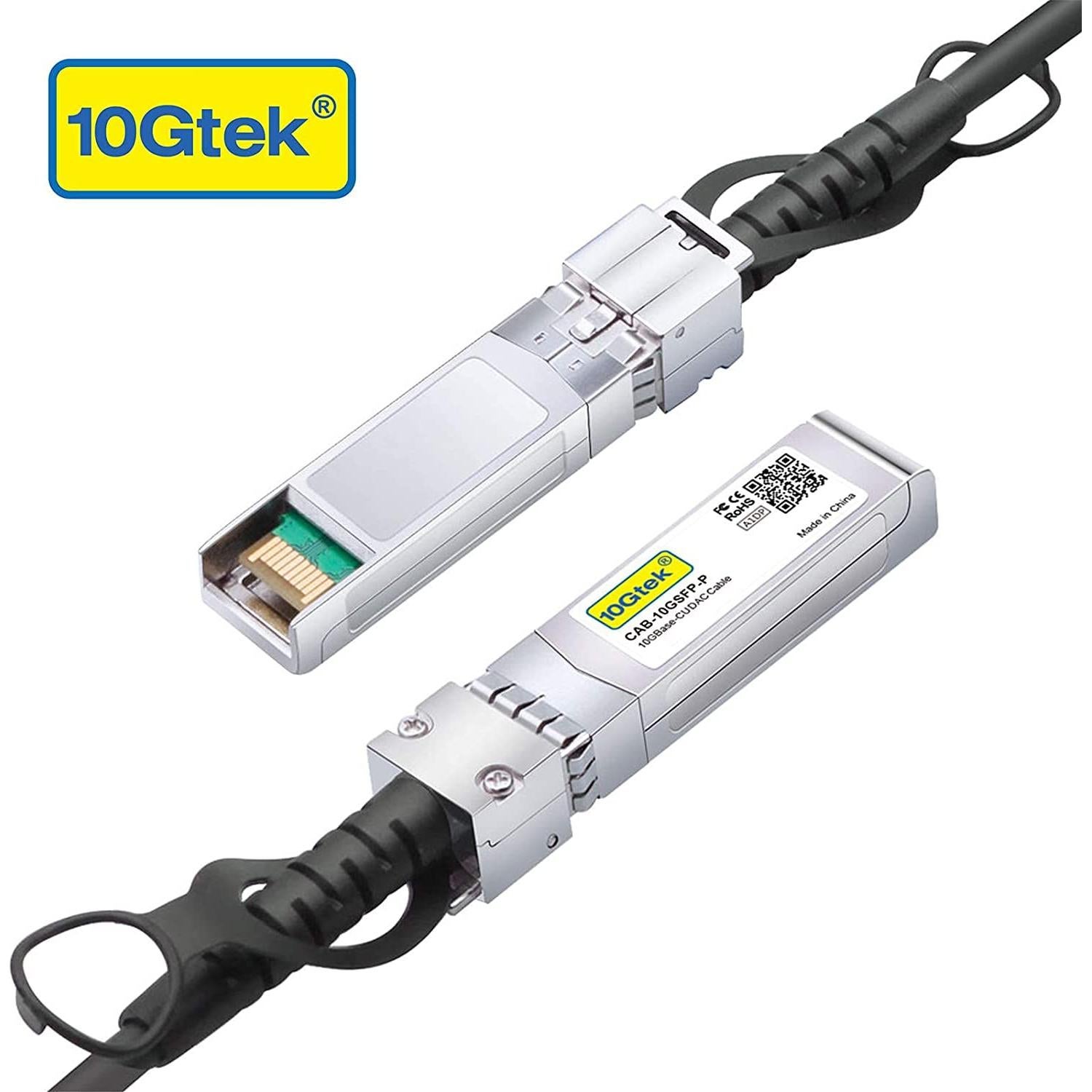 Cable DAC SFP+ 10G 10Gtek 0.42m Conexión Directa Cobre