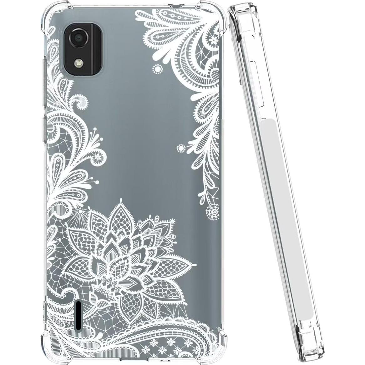 Funda Protectora TPU Floral para Nokia C2 2da Edición 5.7"