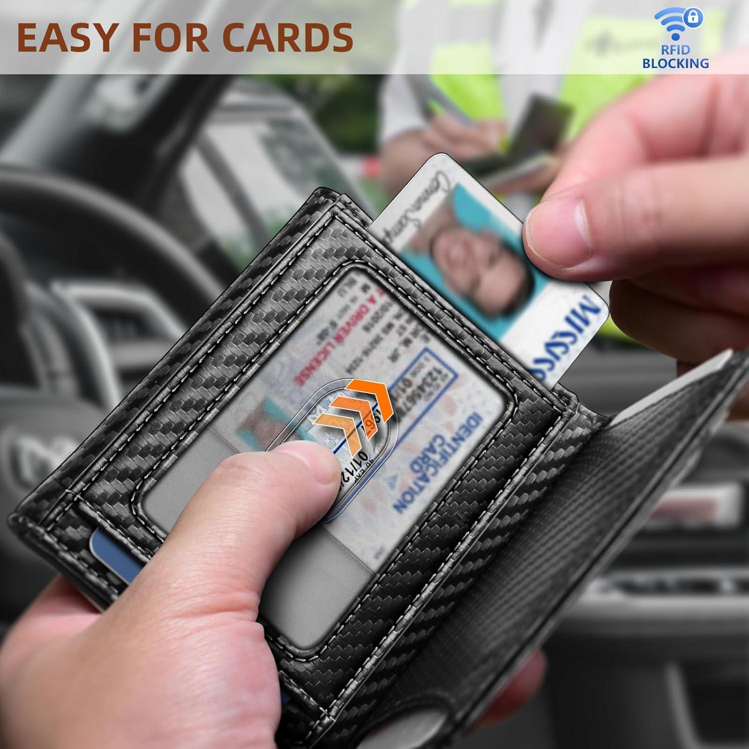 Billetera de Cuero Bulliant para Hombres con Bloqueo RFID