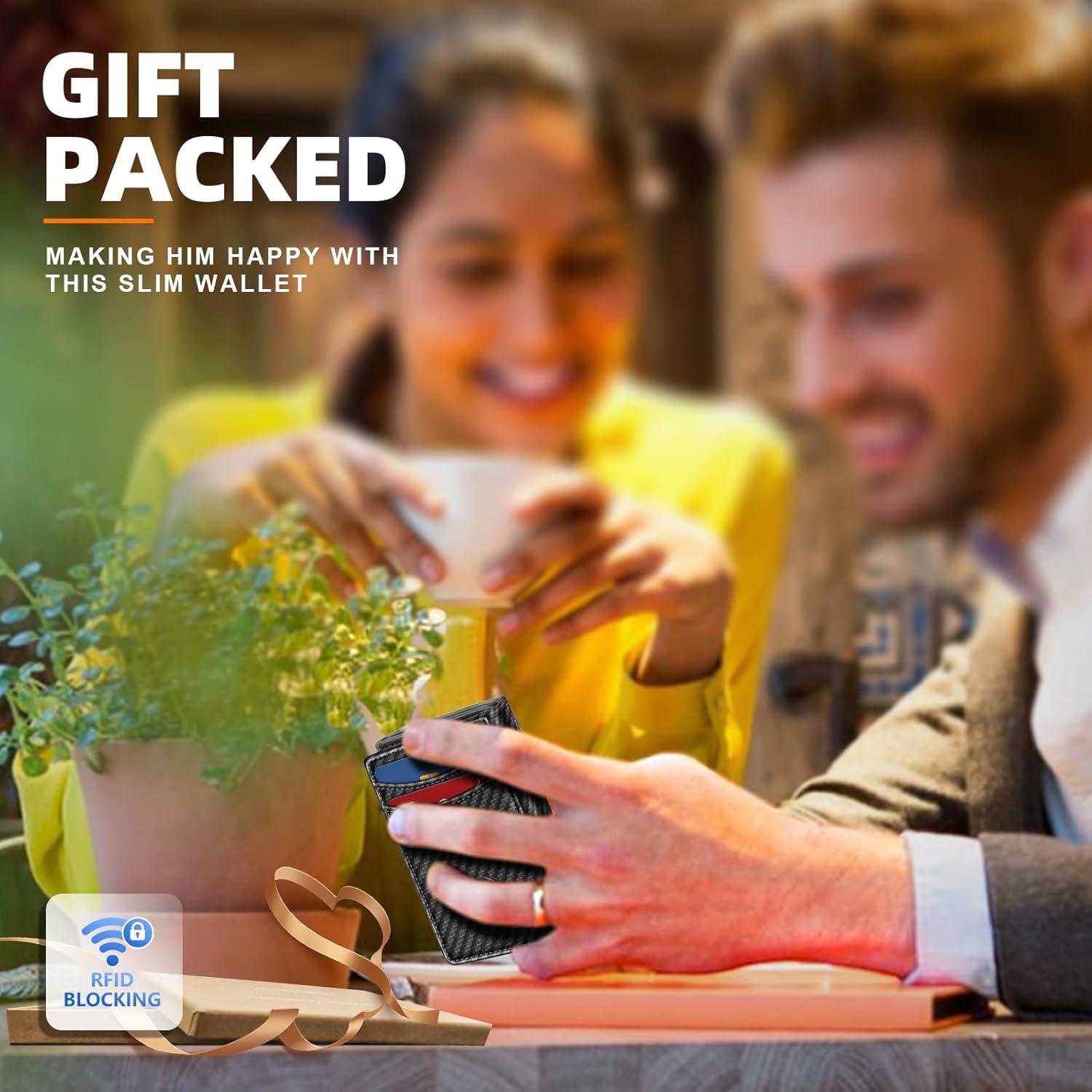 Billetera de Cuero Bulliant para Hombres con Bloqueo RFID