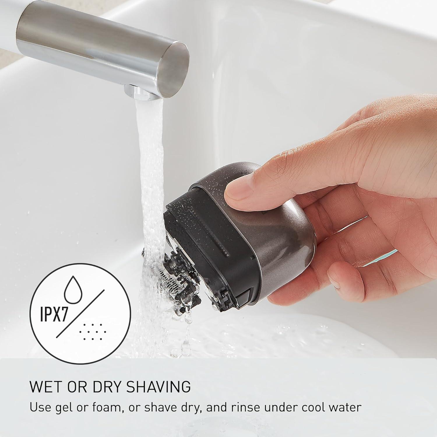 Afeitadora eléctrica de viaje Panasonic ES-CM3A-K USB-C 3 cuchillas