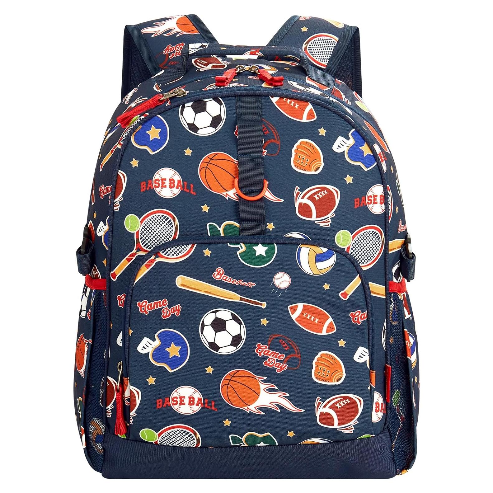 Mochila Escolar Choco Mocha 17" Azul para Niños 6-8 Años