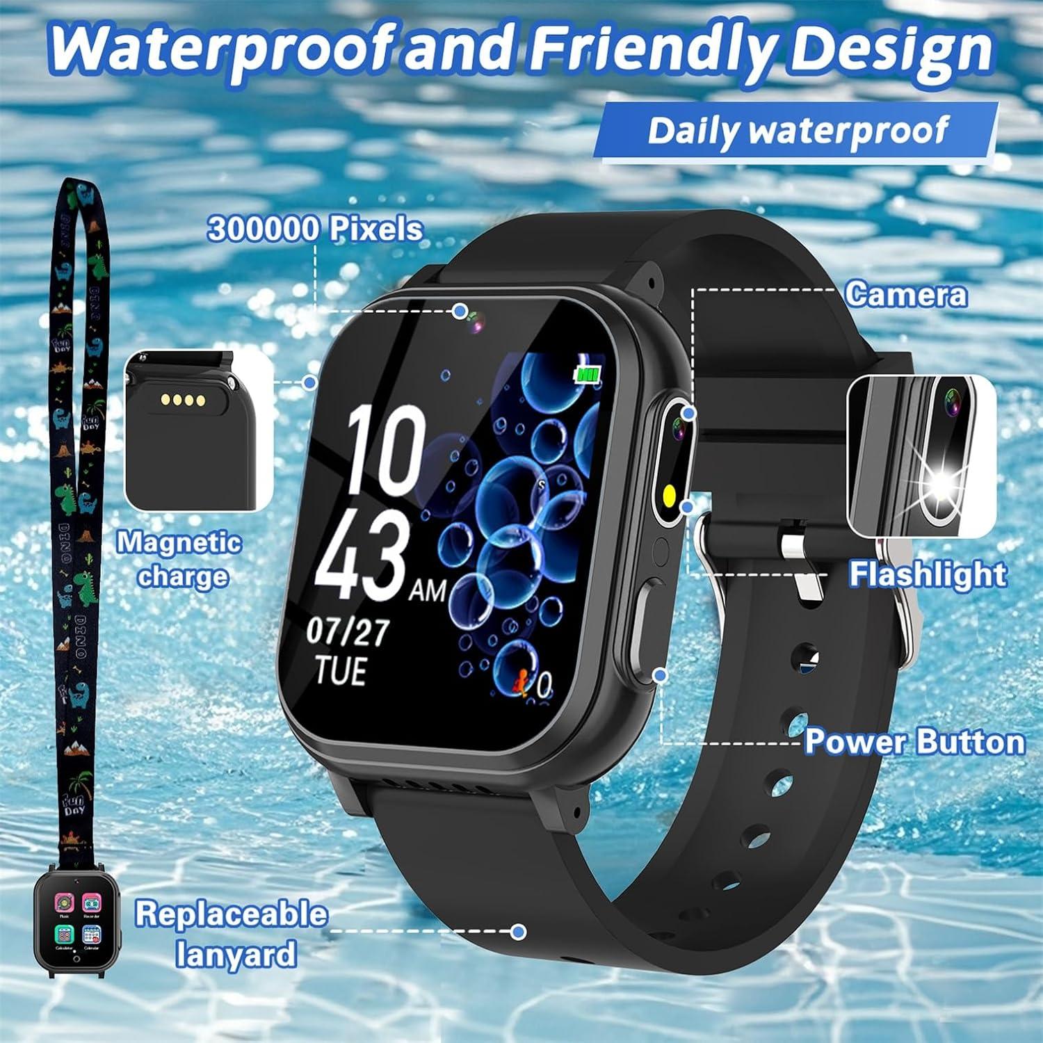 Reloj Inteligente Impermeable Cosjoype para Niños 1.54" HD