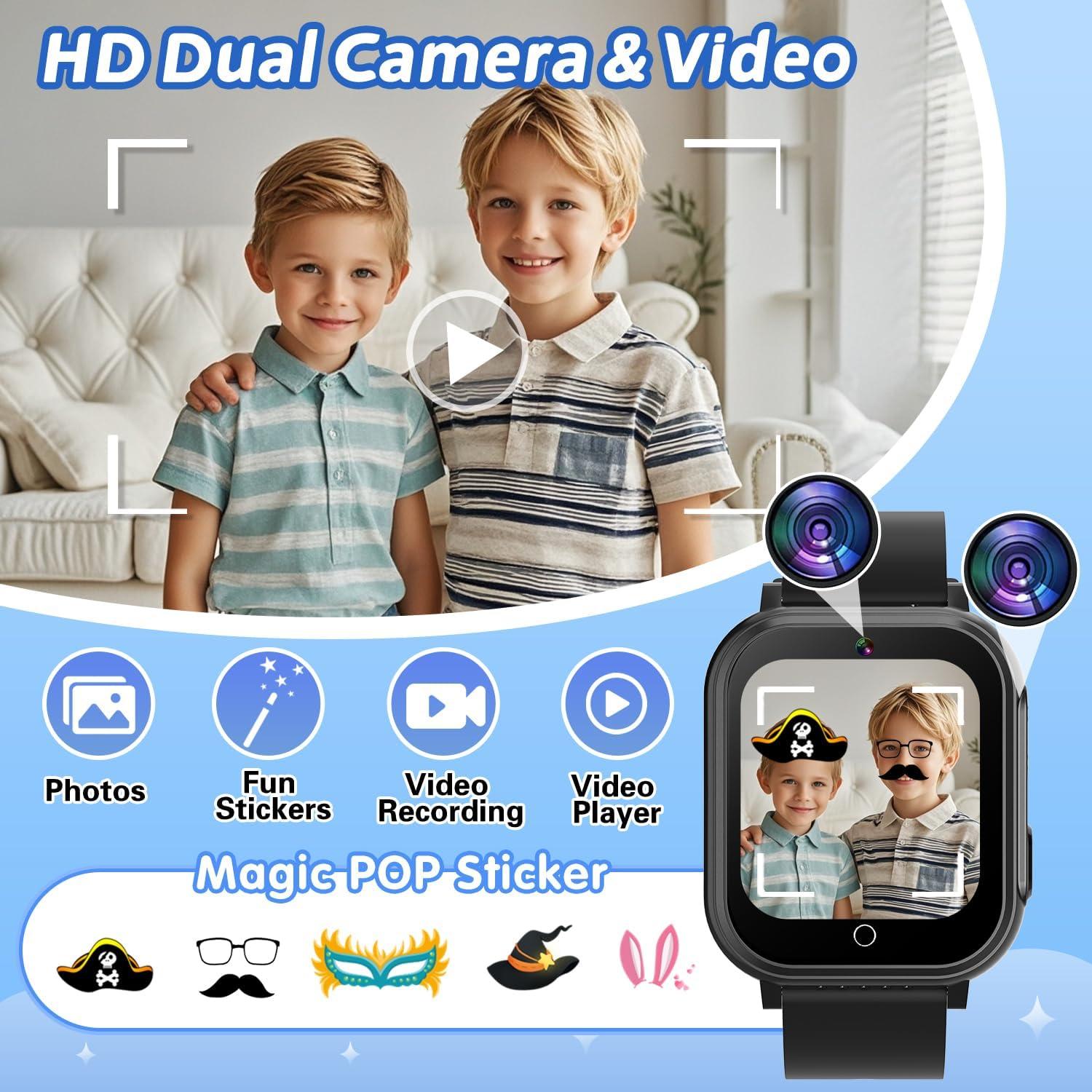 Reloj Inteligente Impermeable Cosjoype para Niños 1.54" HD