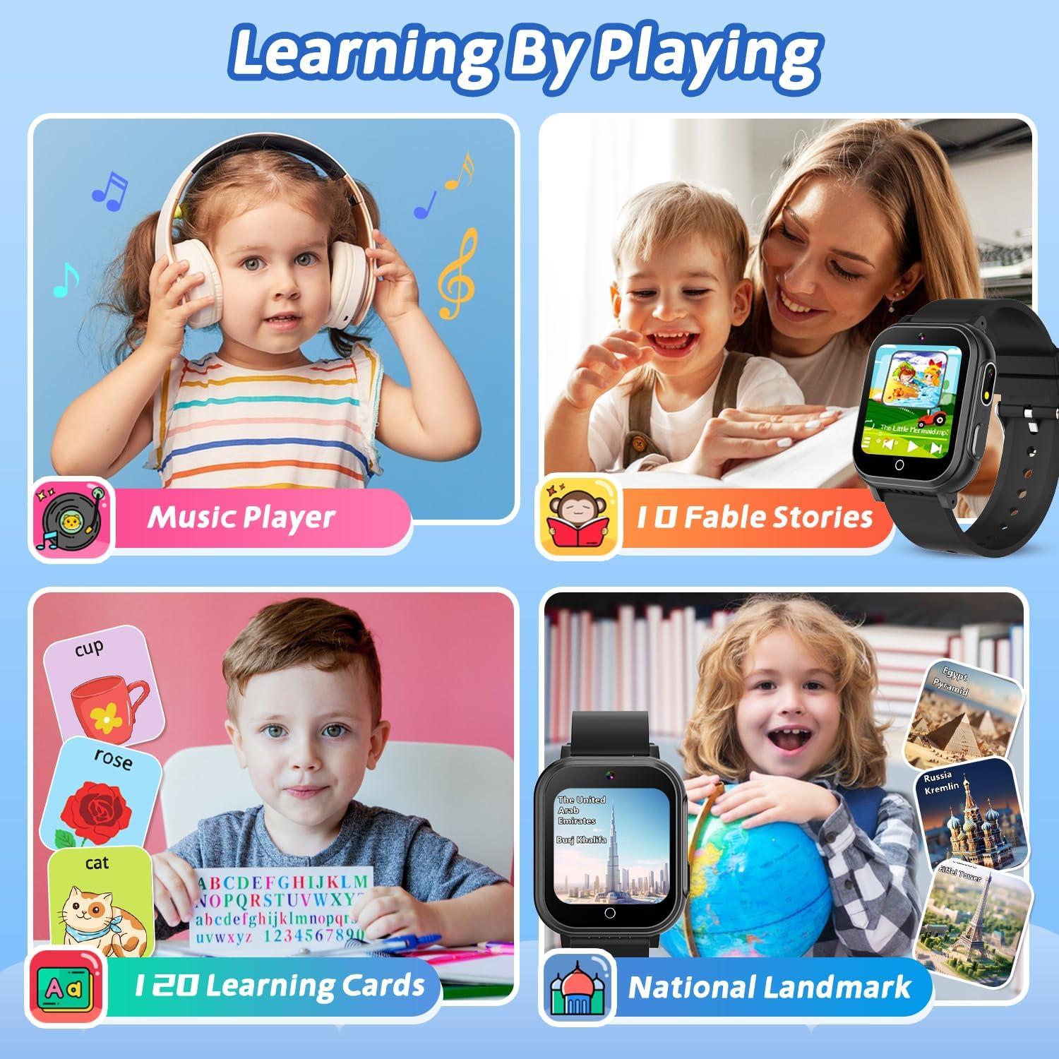 Reloj Inteligente Impermeable Cosjoype para Niños 1.54" HD