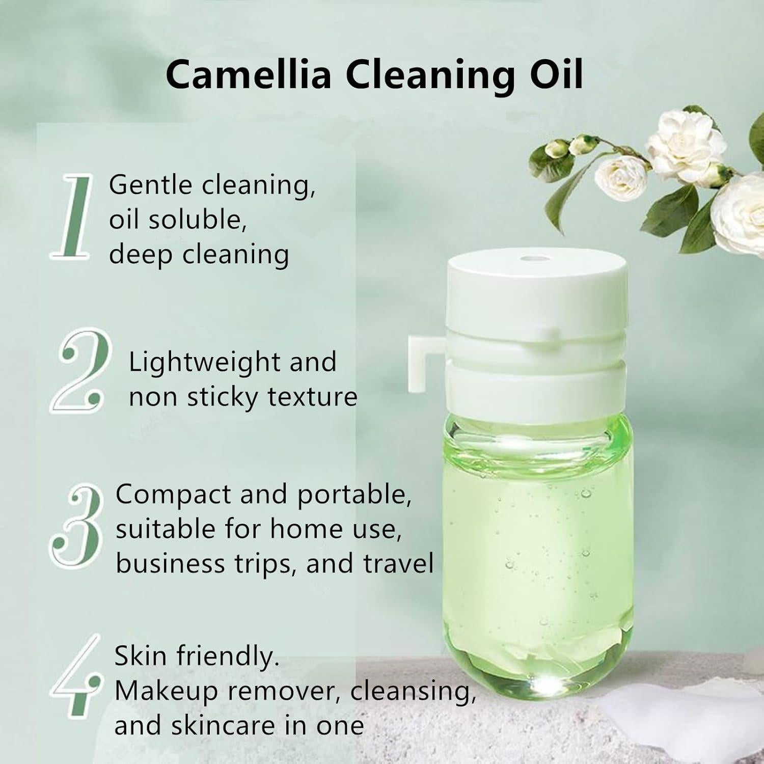 Aceite Limpiador Facial Feiworui 20 Piezas 2ml Hidratante