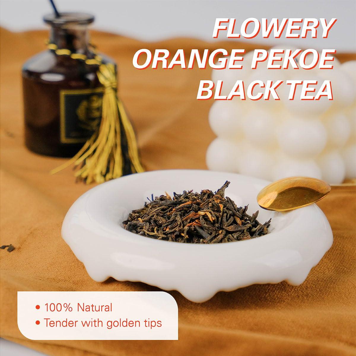 Té Negro Orgánico a Granel WEETEE 228g - Sabor Suave y Rico