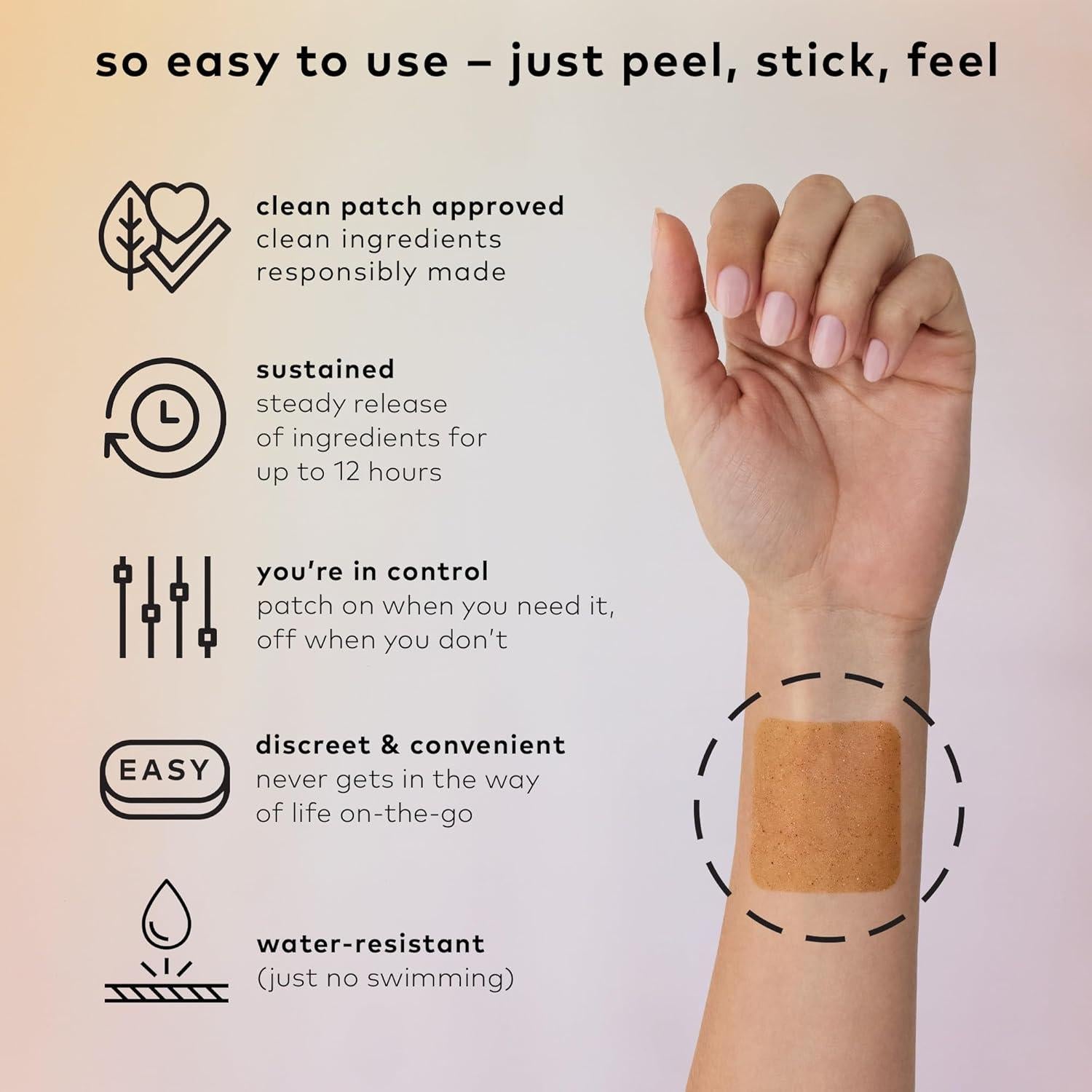 Parche Relax The Good Patch - 8 Parches Naturales con Ashwagandha