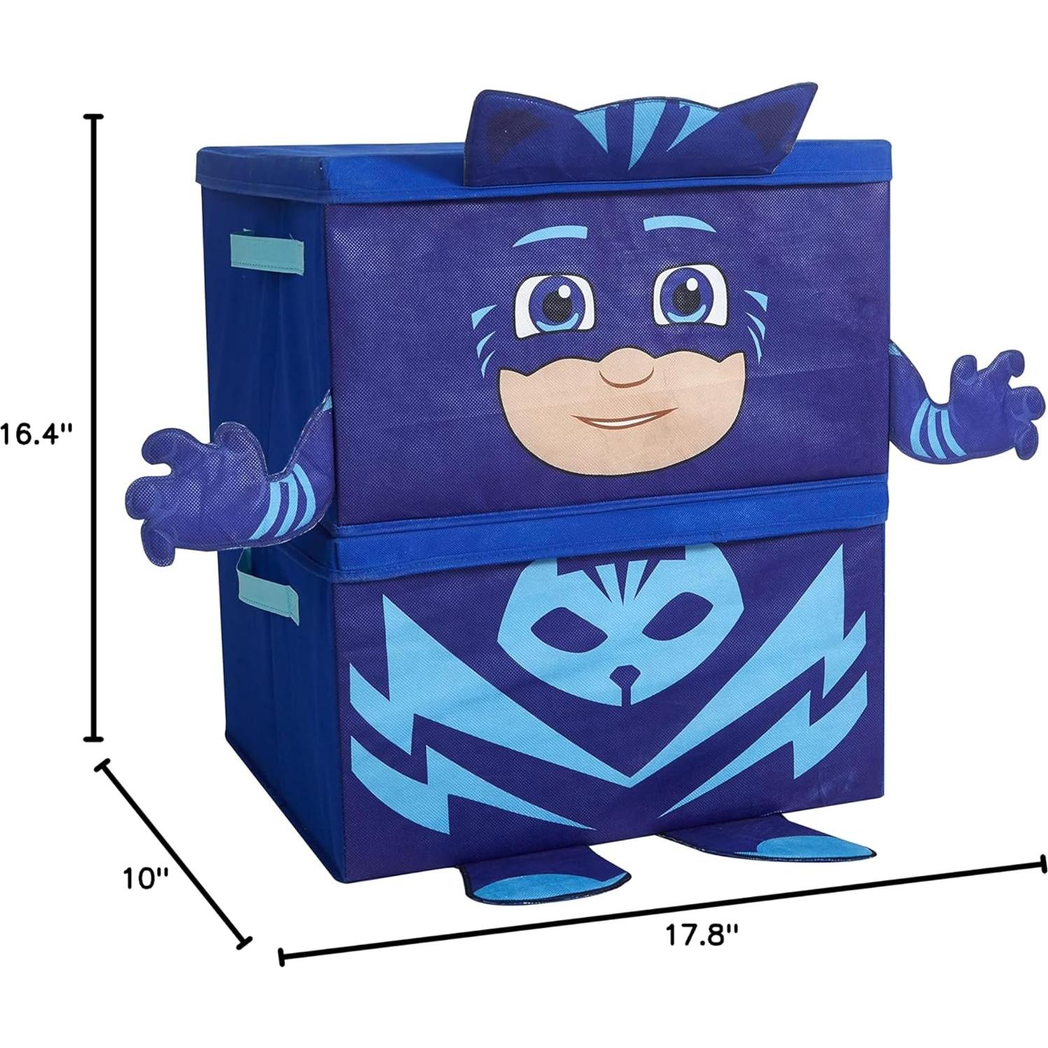 Cajas de Almacenamiento Apilables PJ Masks Catboy 2 Piezas