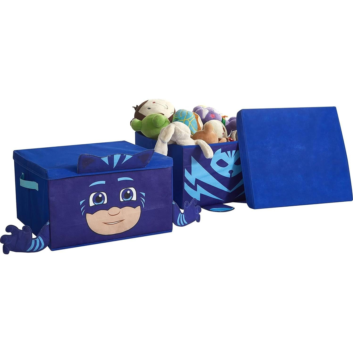 Cajas de Almacenamiento Apilables PJ Masks Catboy 2 Piezas