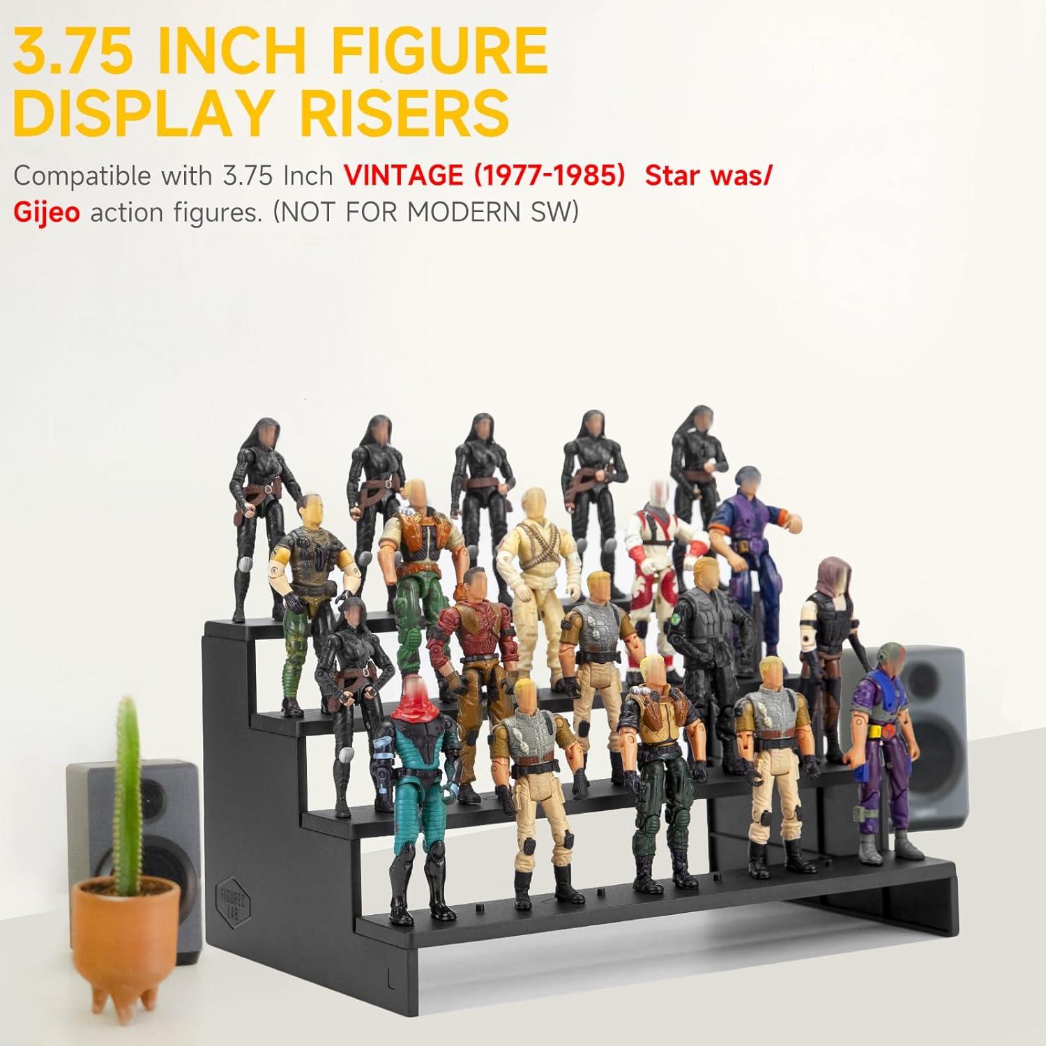 Soporte para Figuras de Acción Vintage Star Wars Gijeo 4 Niveles