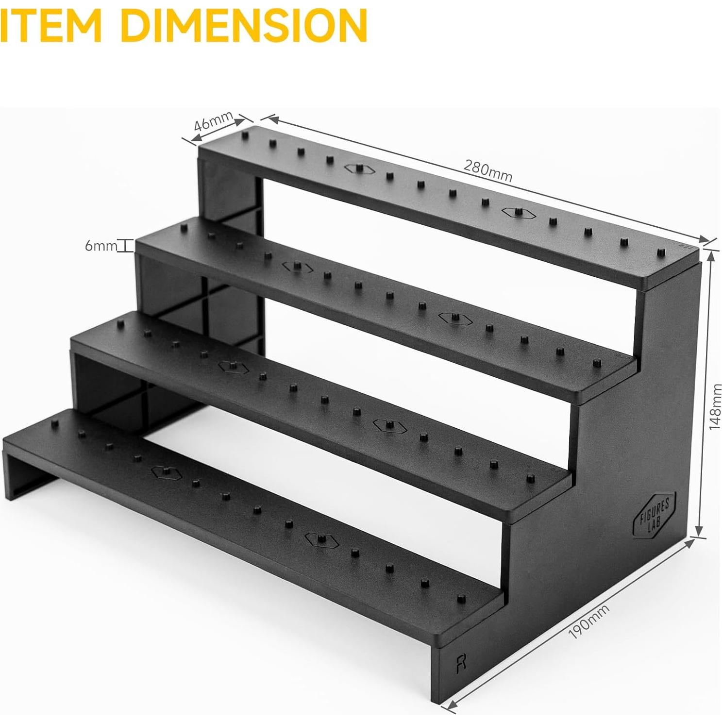 Soporte para Figuras de Acción Vintage Star Wars Gijeo 4 Niveles