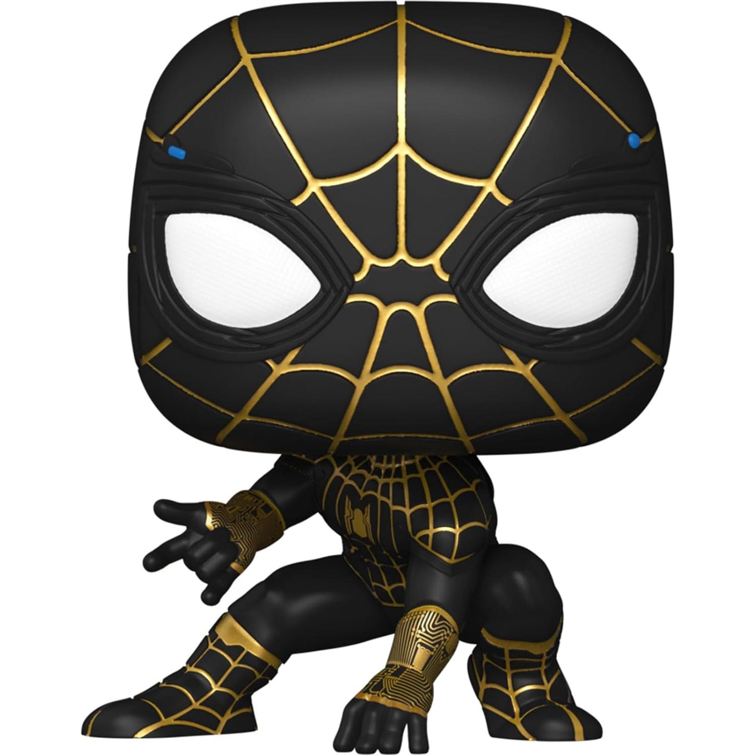 Funko POP Spider-Man No Way Home Traje Negro y Dorado 9.5 cm