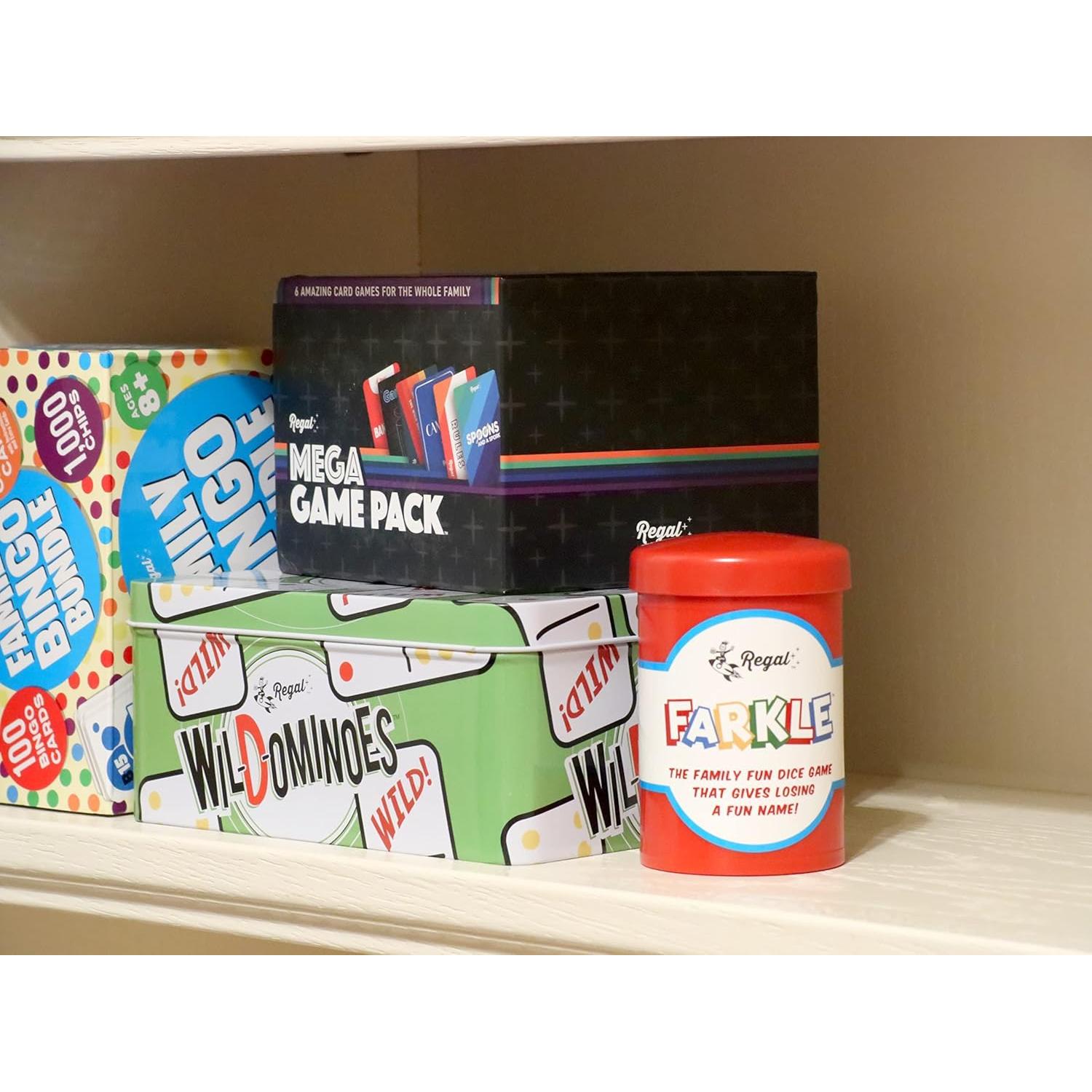 Juego de Dados Farkle Clásico Regal Games - 6 Dados de Colores