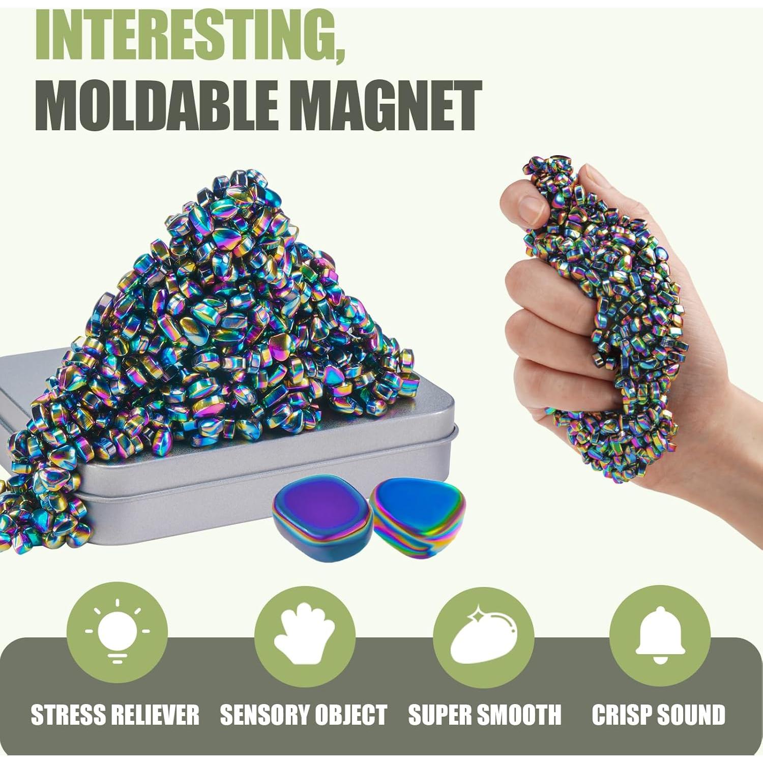 Bolas Magnéticas JUNYANG 600+ pcs Alivio Estrés Juguete