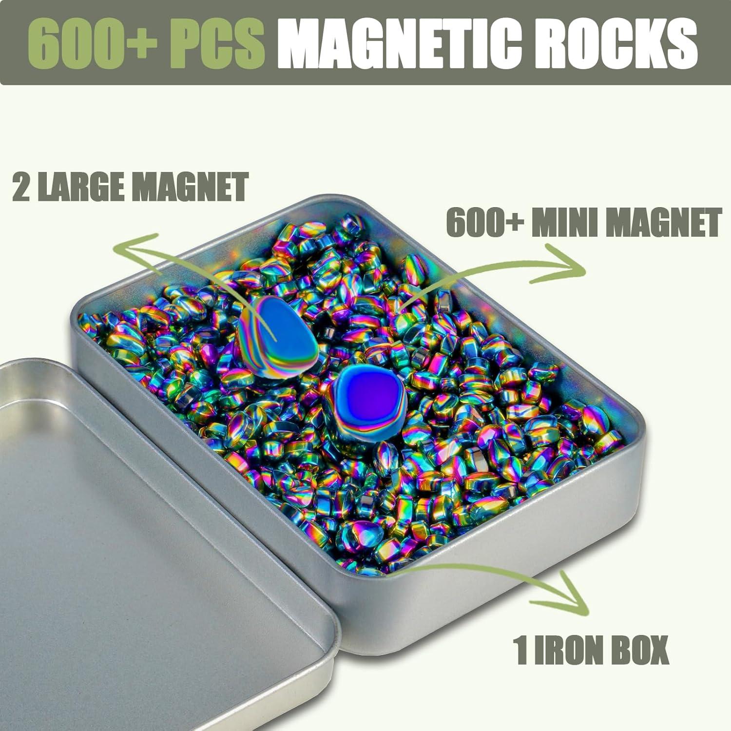 Bolas Magnéticas JUNYANG 600+ pcs Alivio Estrés Juguete