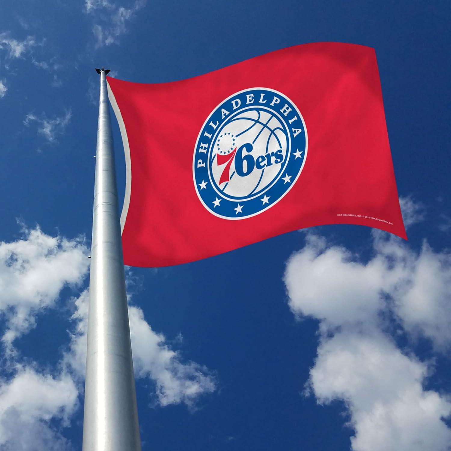 Bandera NBA Philadelphia 76ers 3x5 pies Rico Industries