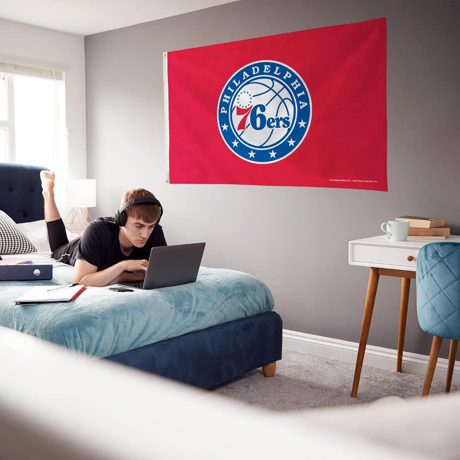 Bandera NBA Philadelphia 76ers 3x5 pies Rico Industries