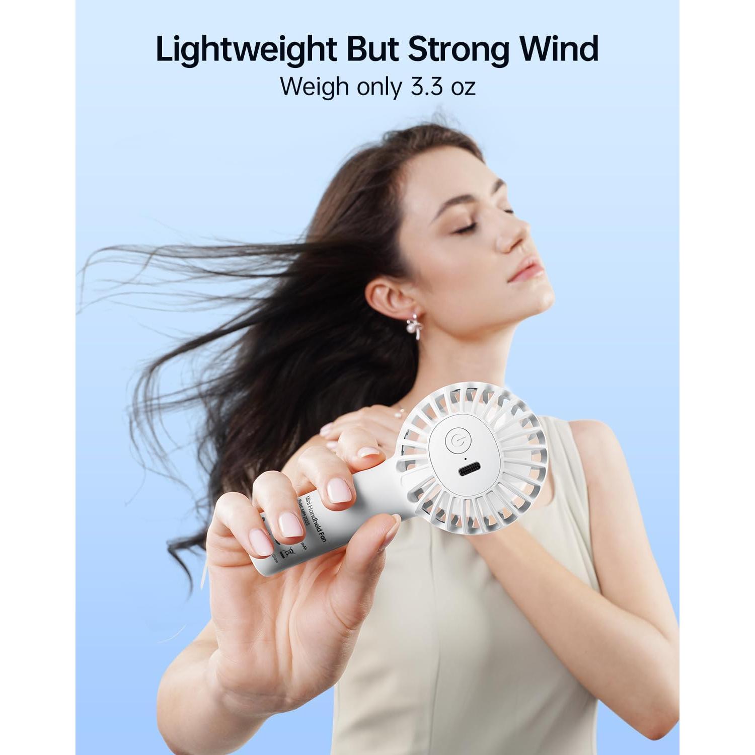 Ventilador Mini Portátil SWEETFULL MPF2023 USB 3 Velocidades