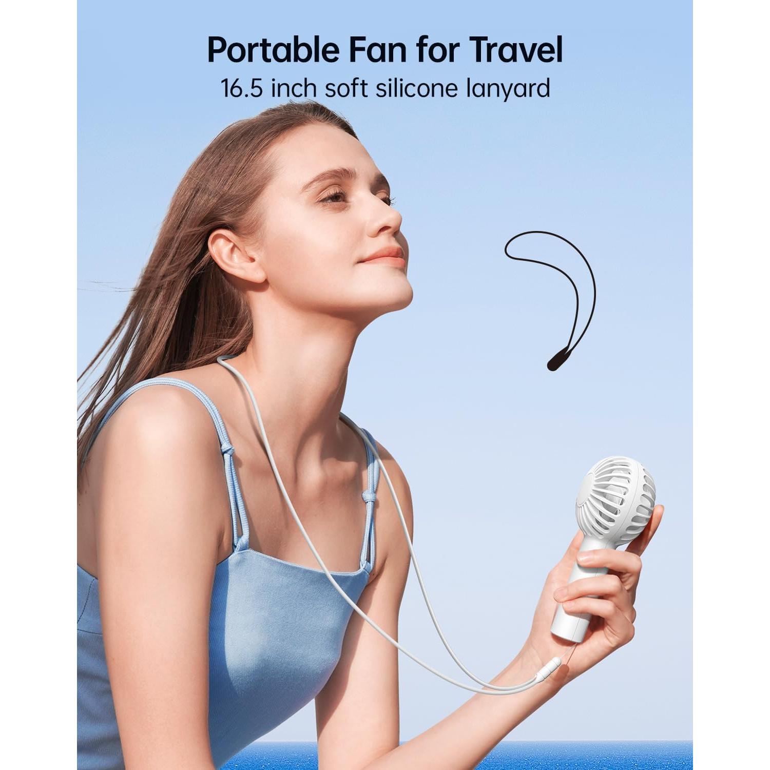 Ventilador Mini Portátil SWEETFULL MPF2023 USB 3 Velocidades