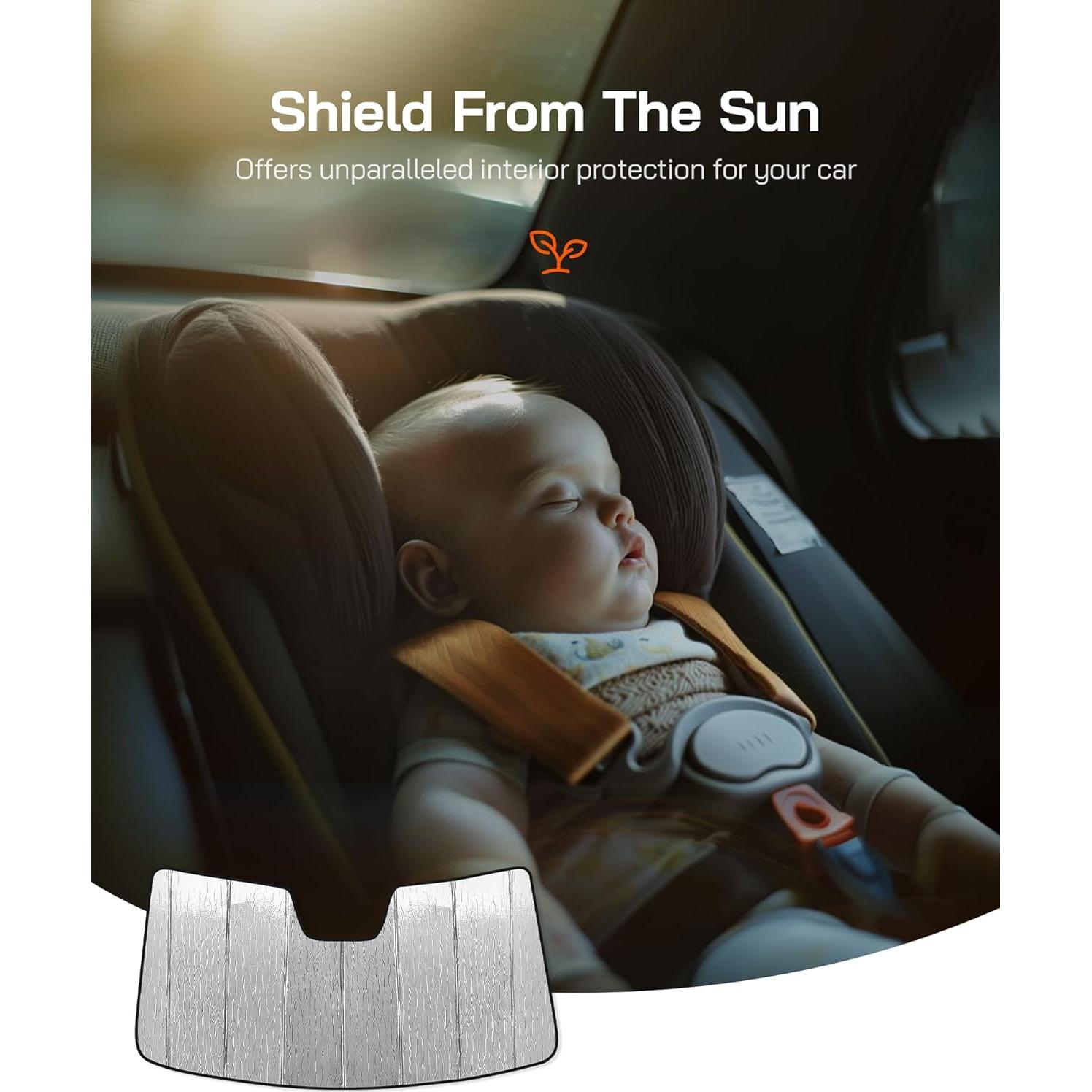 Protector Solar Plegable Pigenius para Toyota Sienna 2011-2020