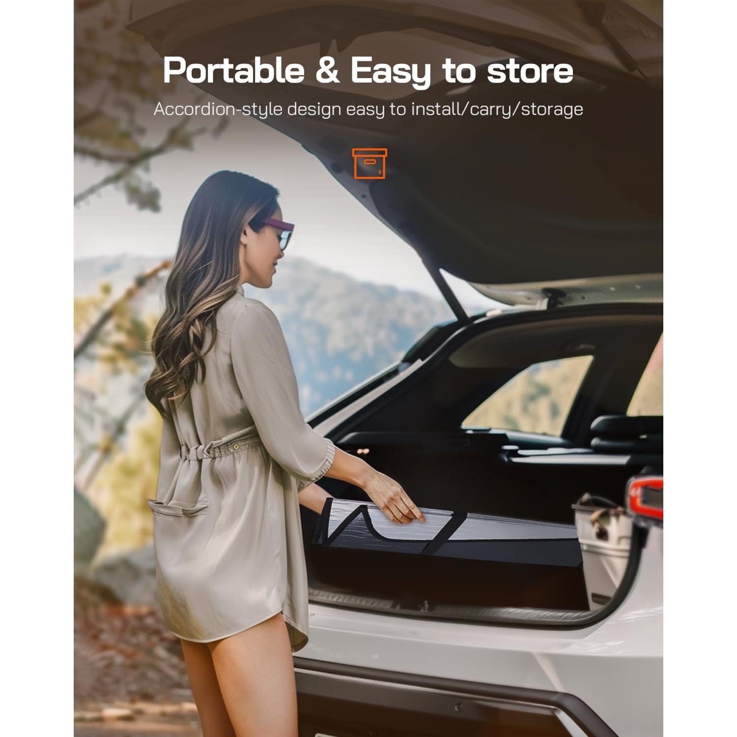 Protector Solar Plegable Pigenius para Toyota Sienna 2011-2020