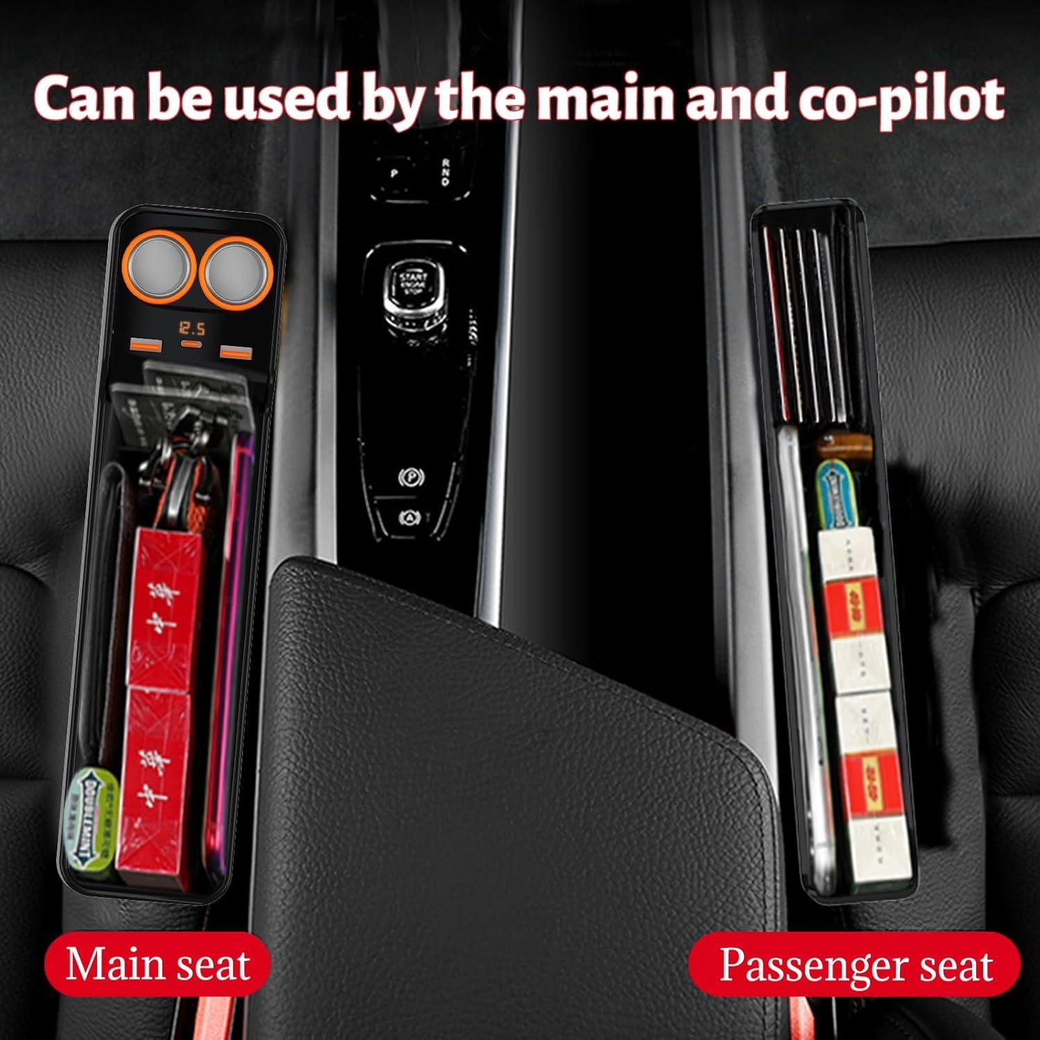 Organizador de Asiento de Coche Howdcheng con Carga Rápida 75W