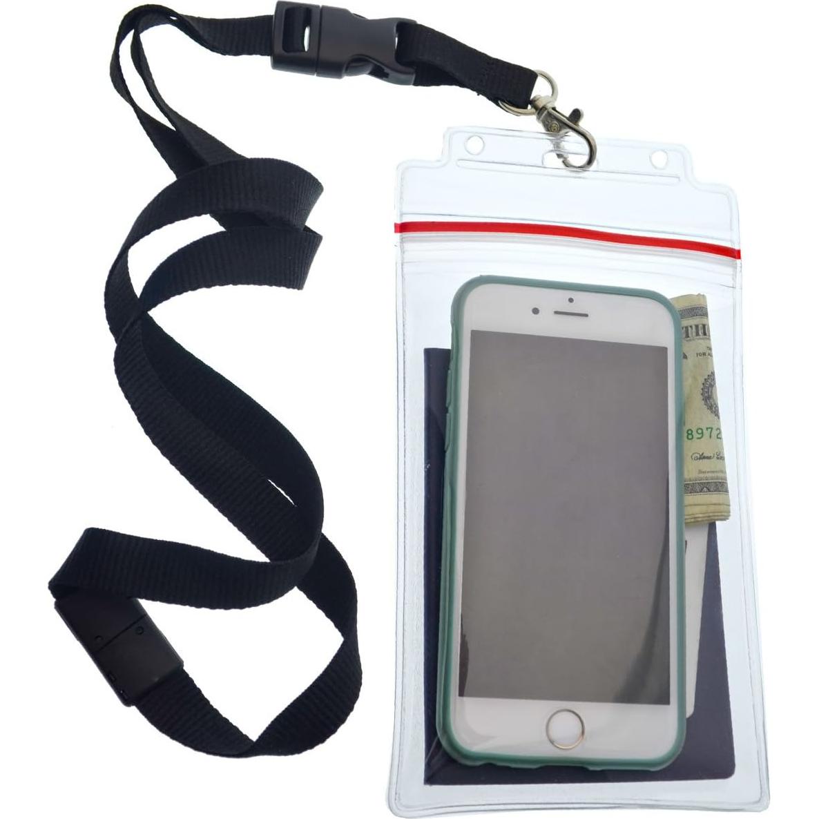 Porta Pasaportes Specialist ID - 2 Paquete Negro Impermeable