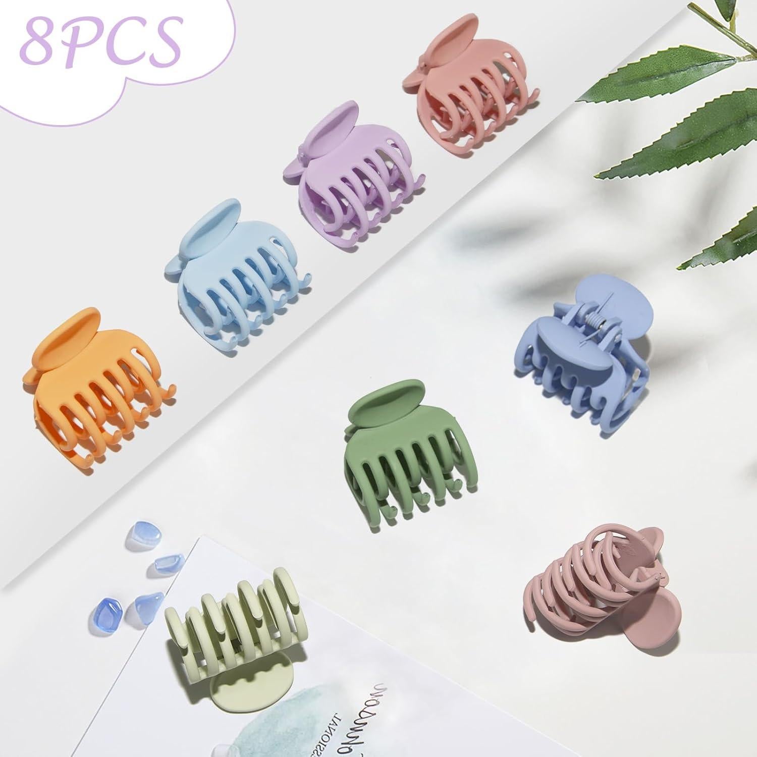 Pinzas de Garra Mate Viabty 8PCS para Cabello Fino y Grueso