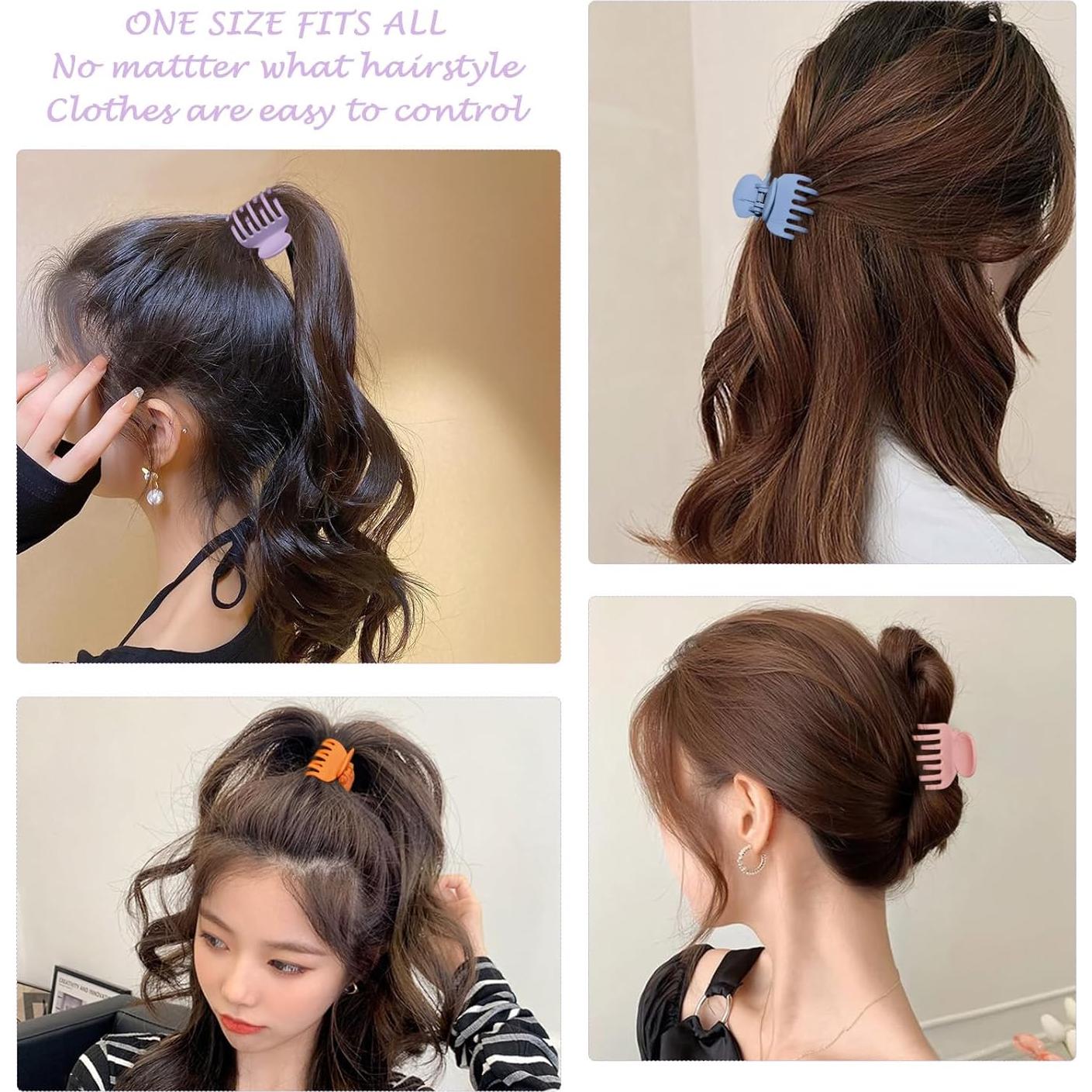 Pinzas de Garra Mate Viabty 8PCS para Cabello Fino y Grueso