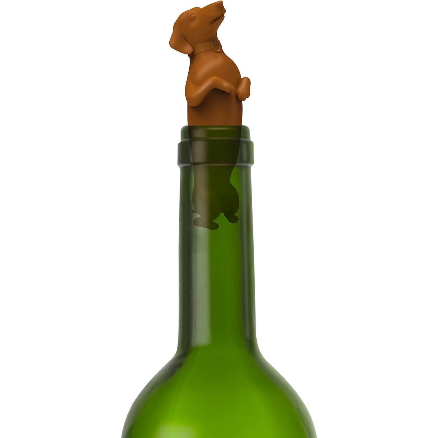 Tapón de Botella de Silicona WINER DOG Genuine Fred - 7.62 cm