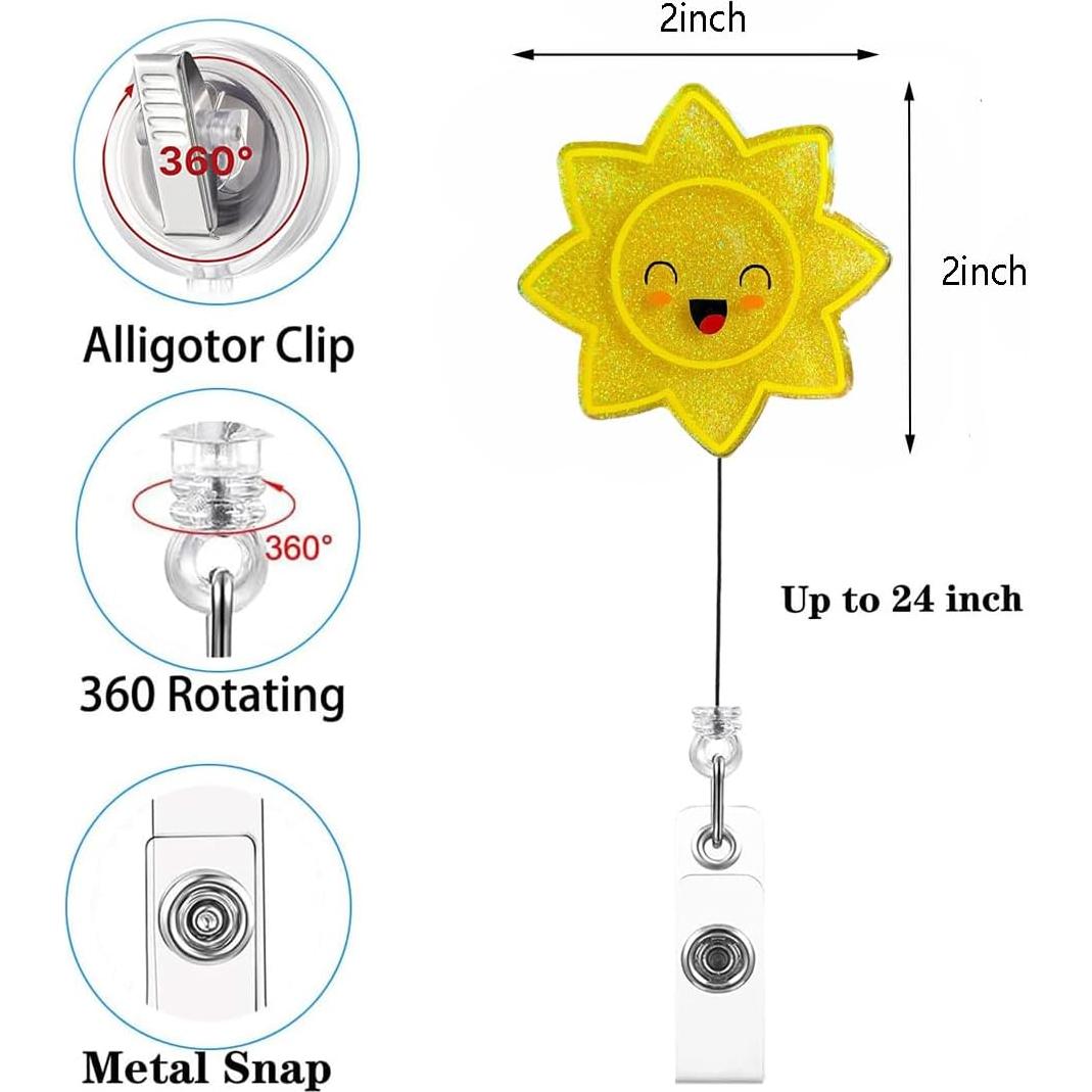 Carrete Retráctil de Insignia CELOKIY A-sol 60 cm