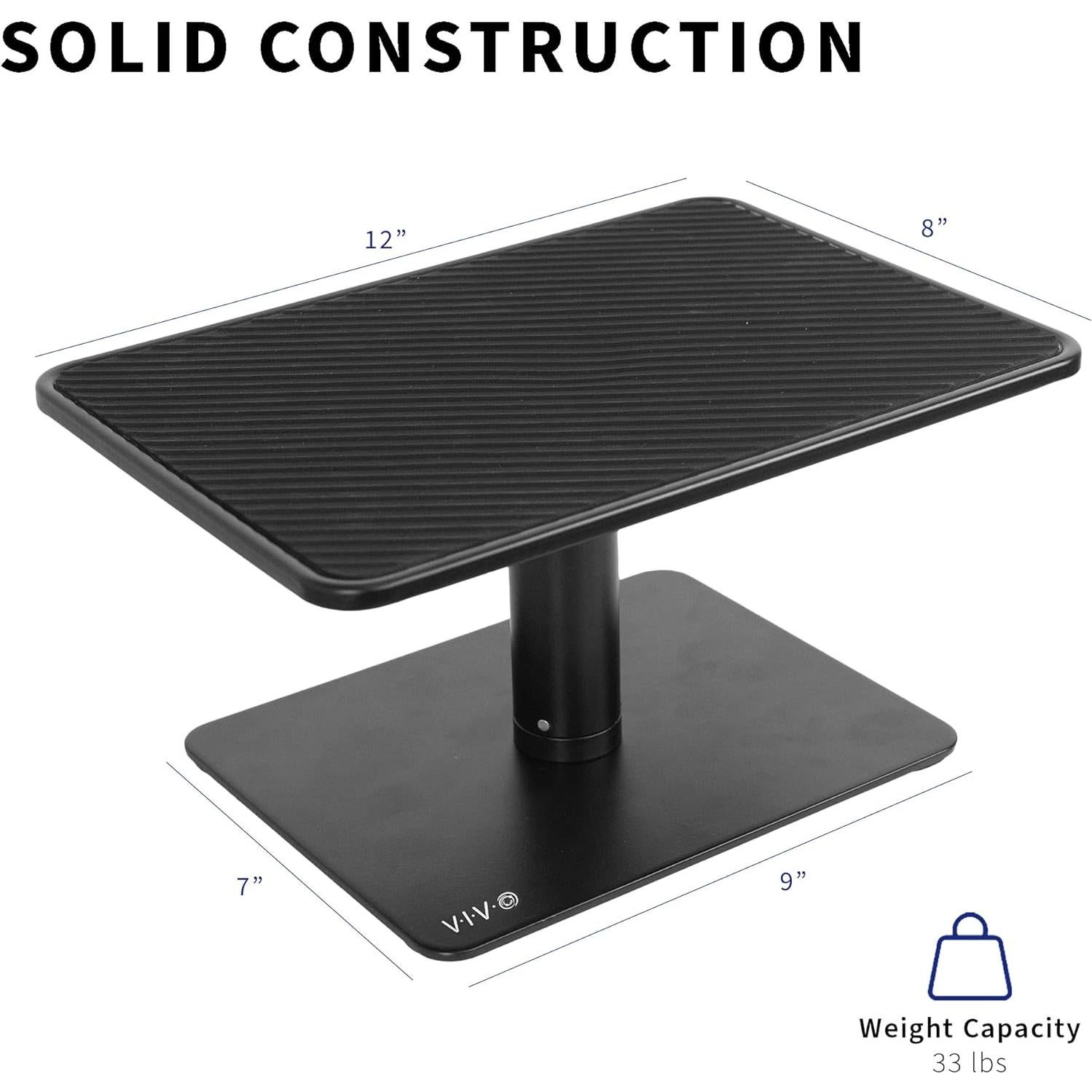 Soporte de Escritorio Ajustable VIVO STAND-V000SB Negro