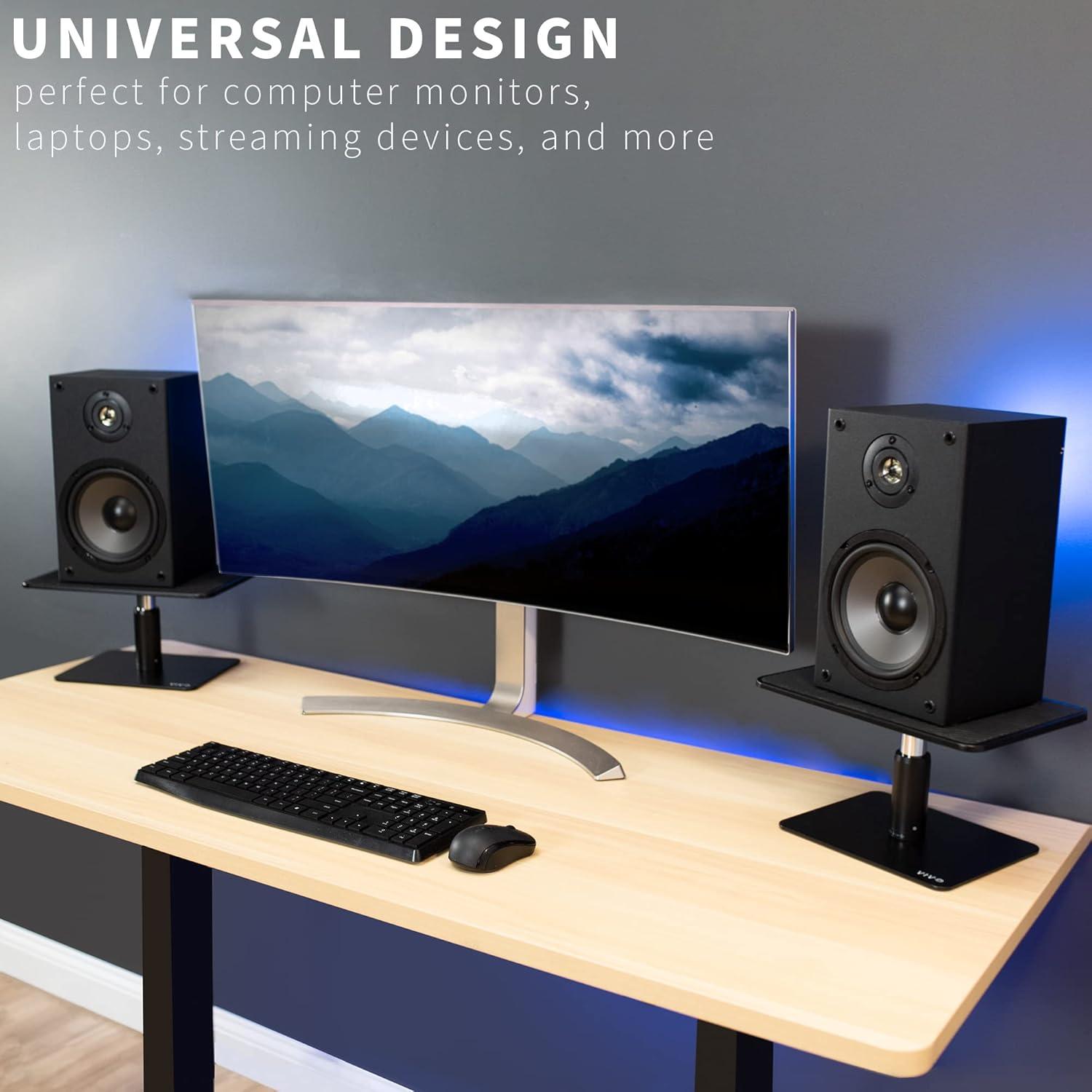 Soporte de Escritorio Ajustable VIVO STAND-V000SB Negro