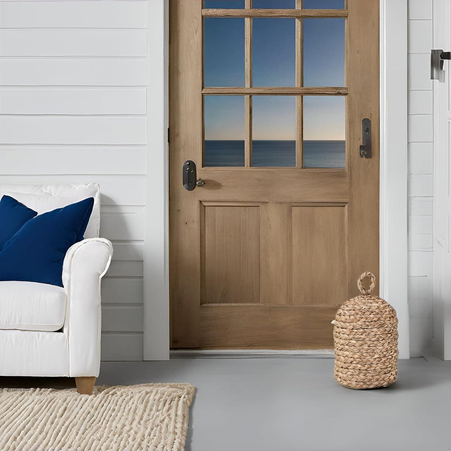 Tope de Puerta Pesado PEMAR de Mimbre Natural 2.36 kg