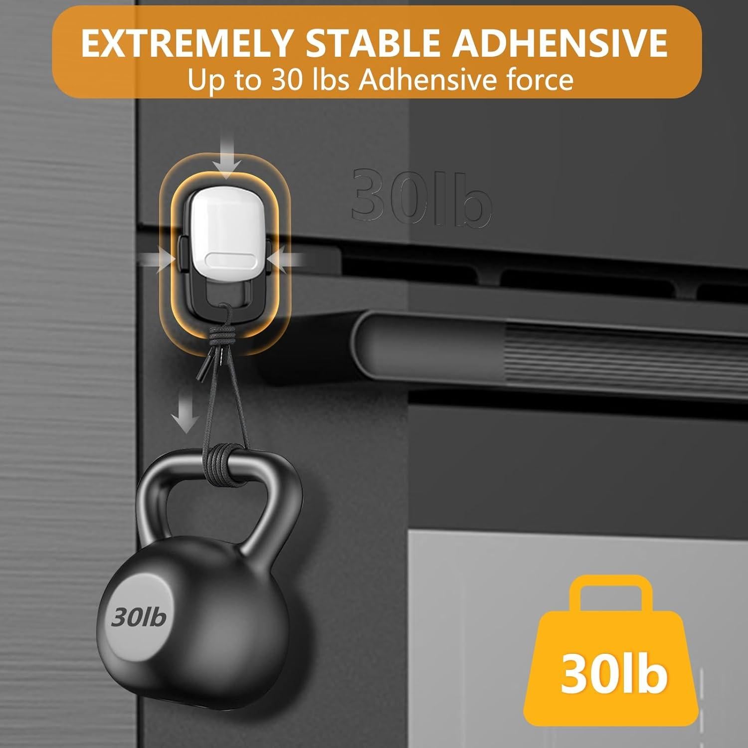 Cerradura de Horno para Bebés TapyTry - Doble Botón, 2 Paquete