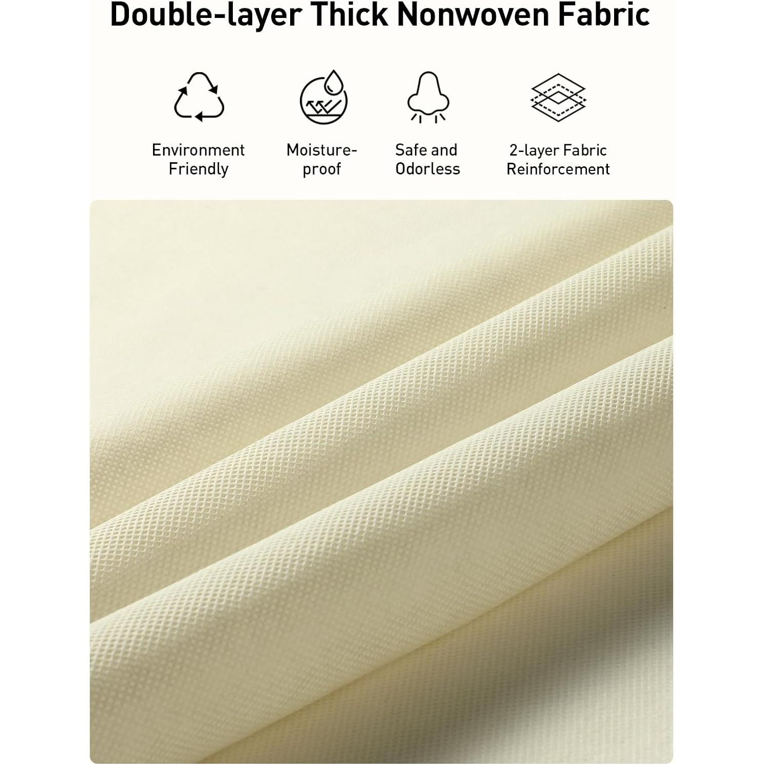 Organizador Colgante sobre la Puerta Yecaye 5 Niveles Beige