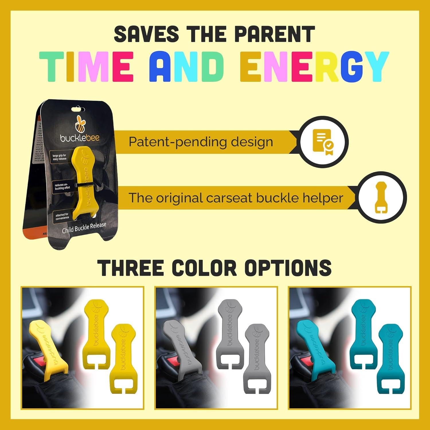 Bucklebee Herramienta para Cinturón de Seguridad Auto Niños