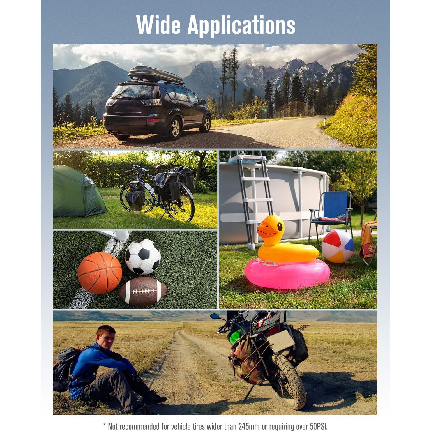 Compresor de Aire Portátil AVID POWER 20V Inalámbrico 30 LPM