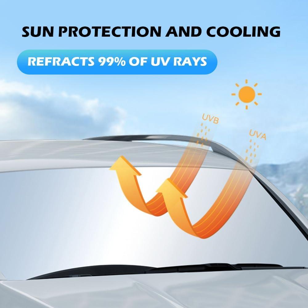 Protector Solar Parabrisas YGDMD L 145x80 cm Plegable