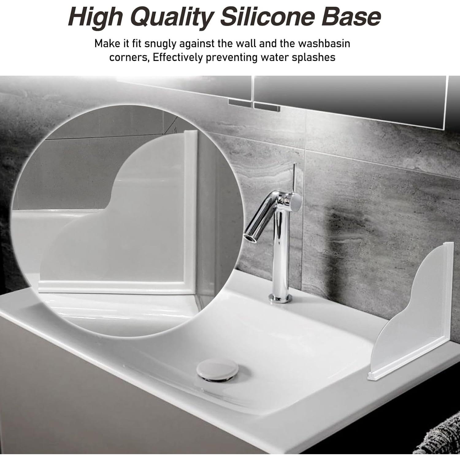 Protector de Salpicaduras de Ducha FAILUN 20x20 cm 2 Piezas